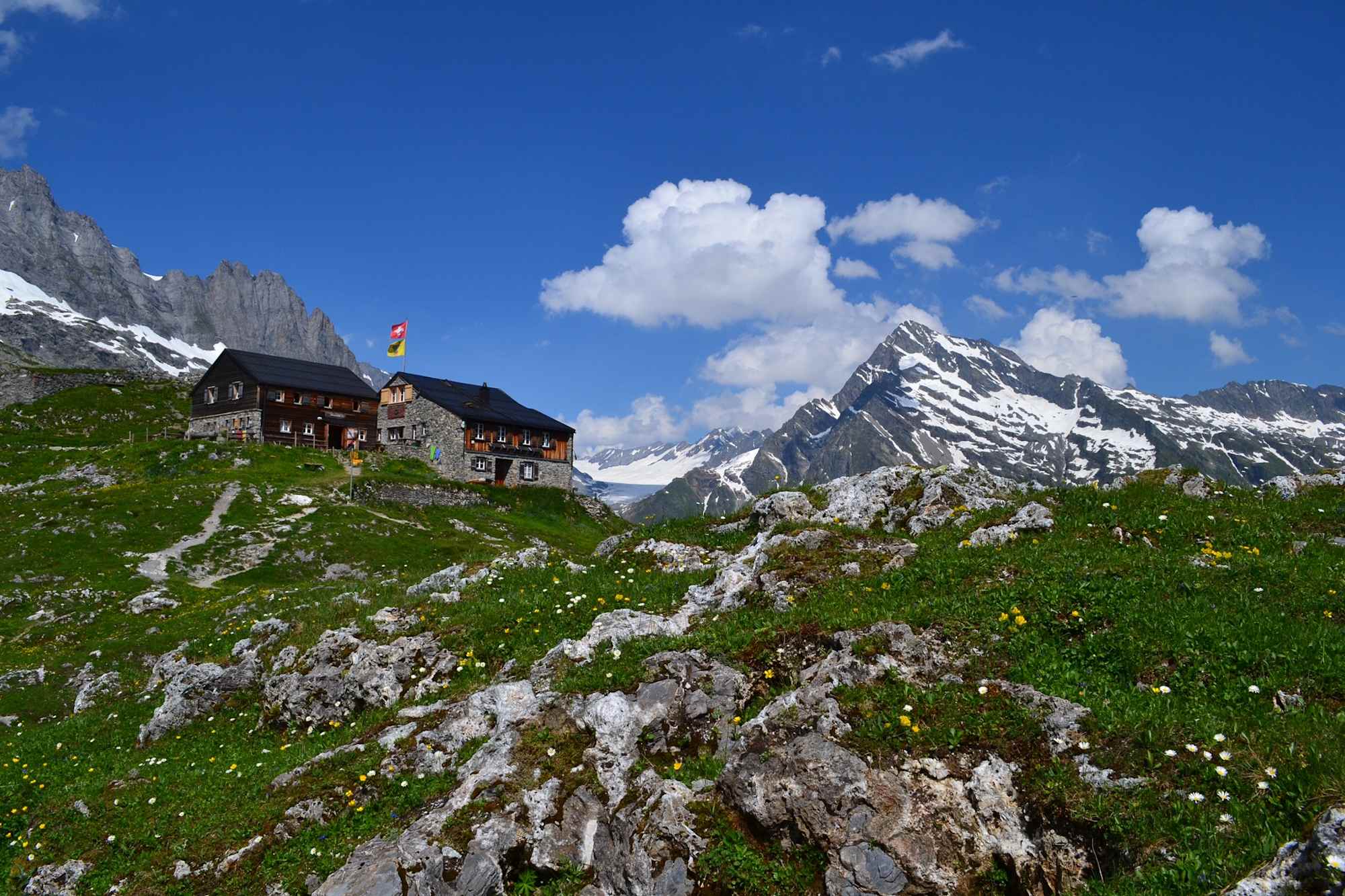 Die Windgällenhütte im wilden Maderanertal