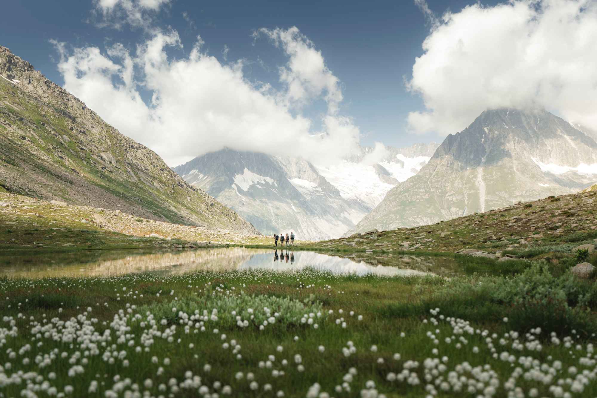 Vom Eggishorn über den Märjelensee zur Fiescheralp