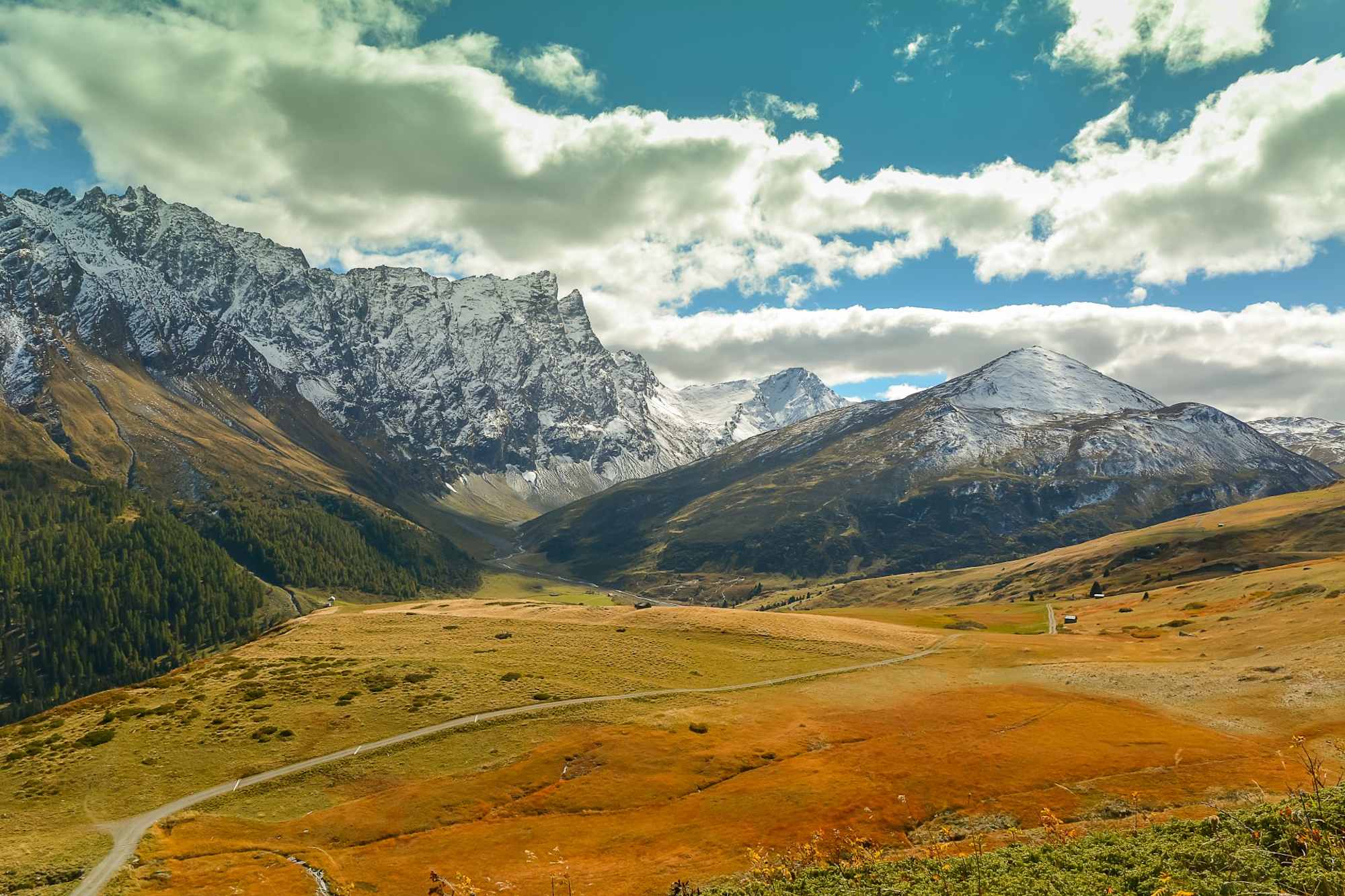 Auf dem Weg zum Piz Martegnas