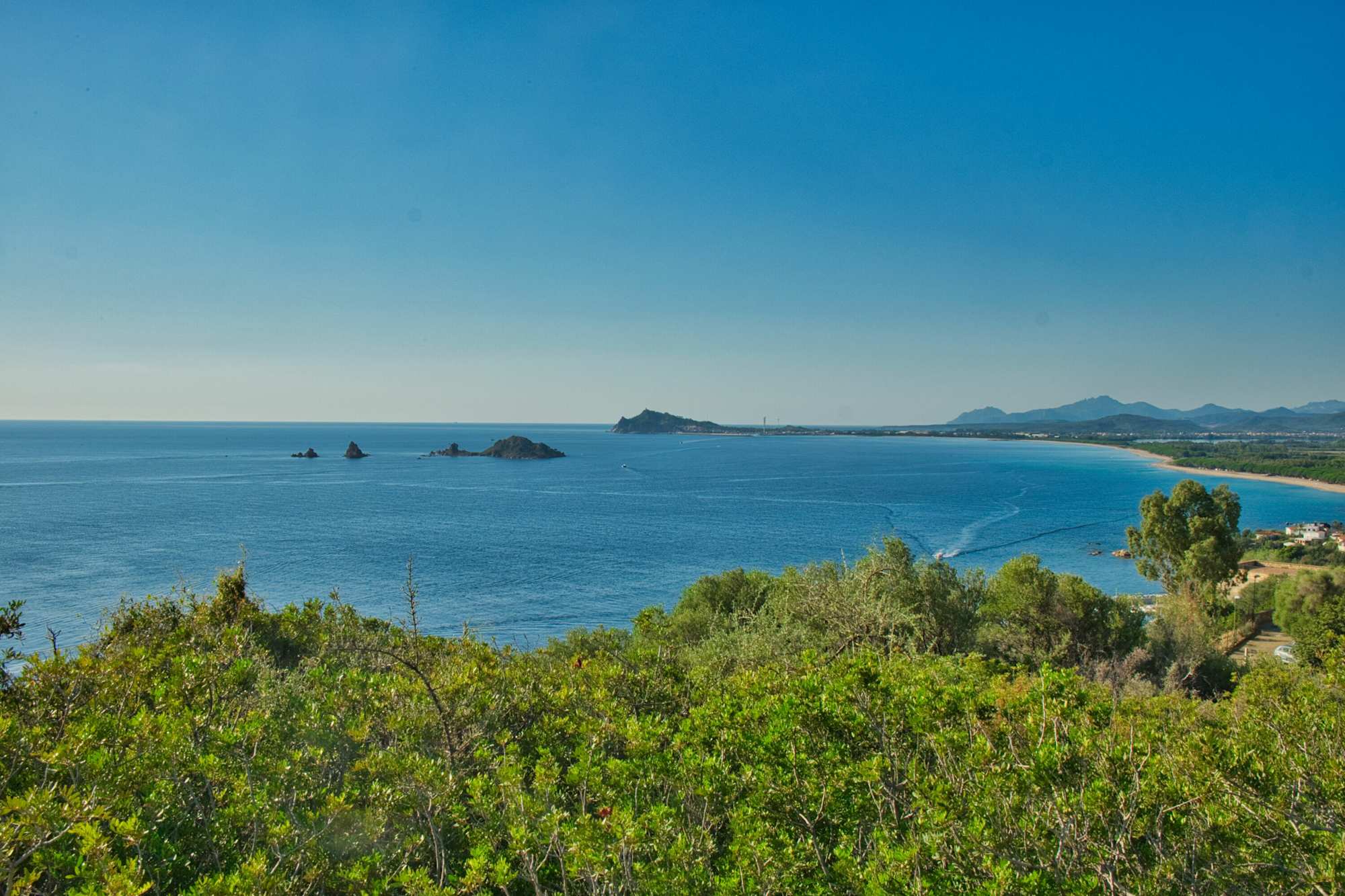 Wunderbarer Ausblick auf das Meer auf dieser Wanderung