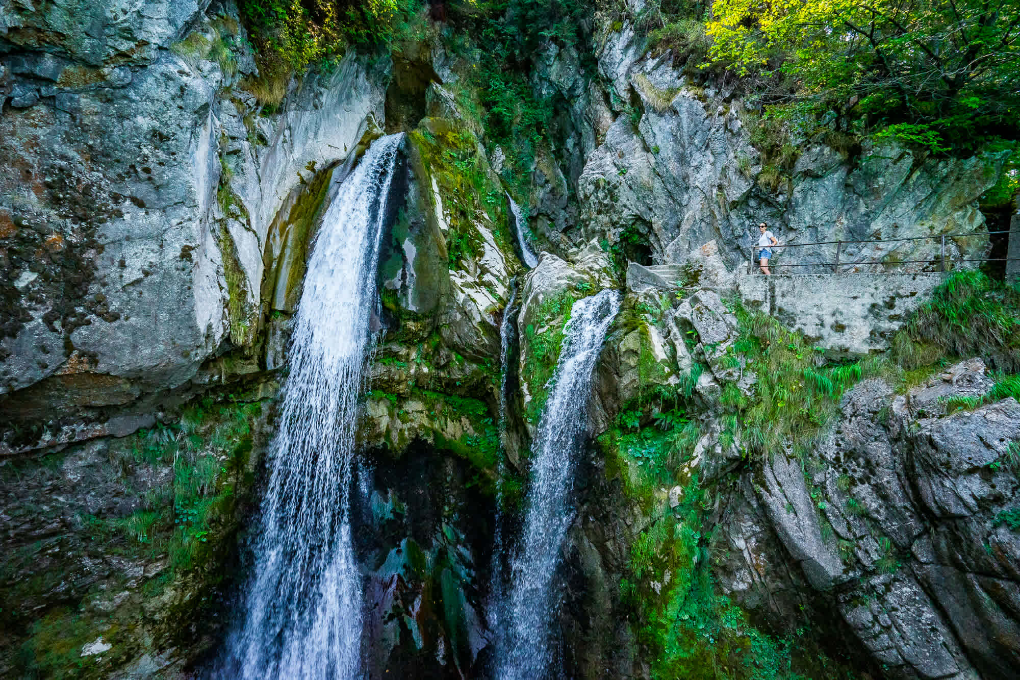Risletenschlucht Wasserfall