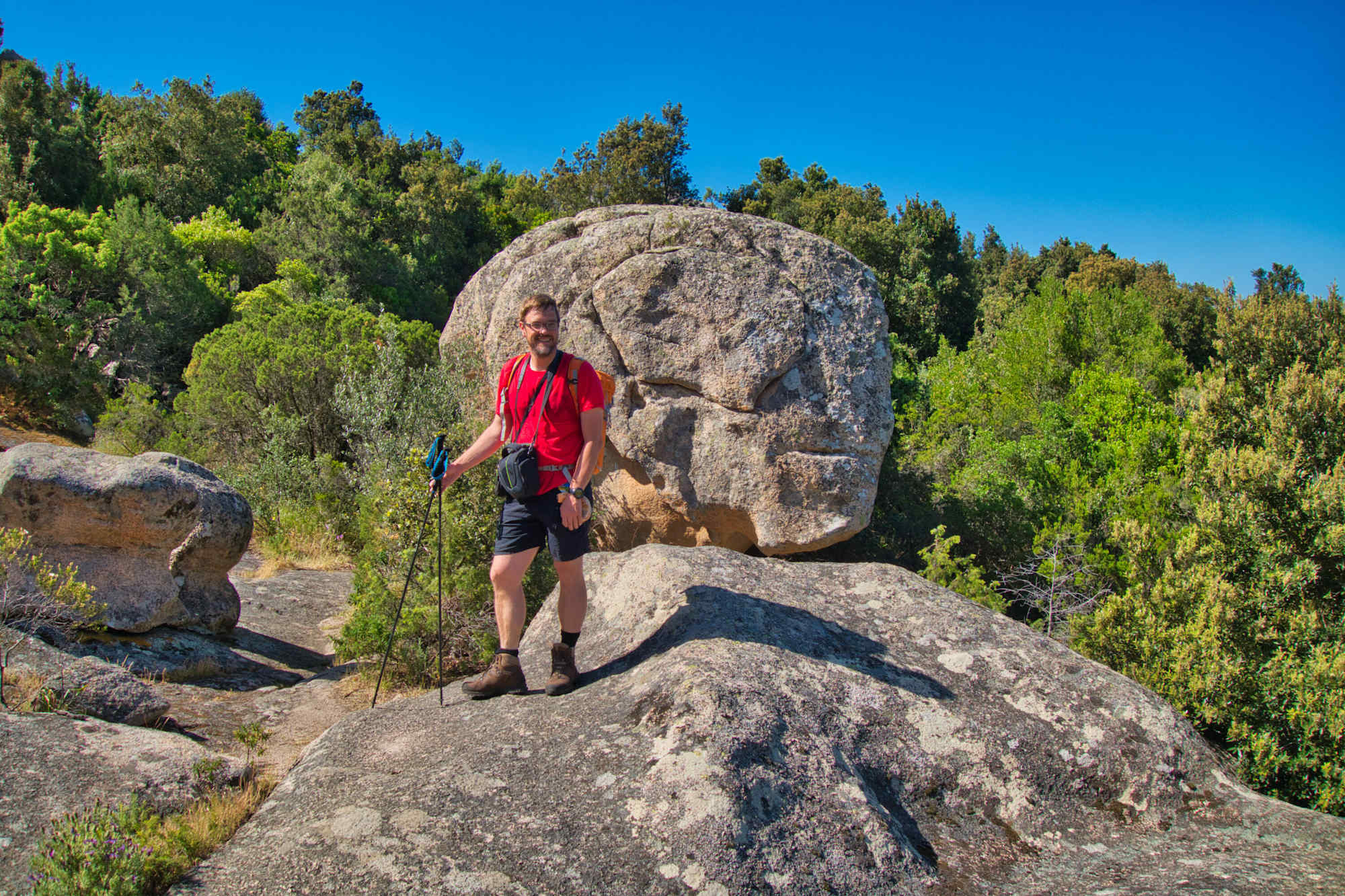 Auf der Wanderung zum Aussichrtspunkt