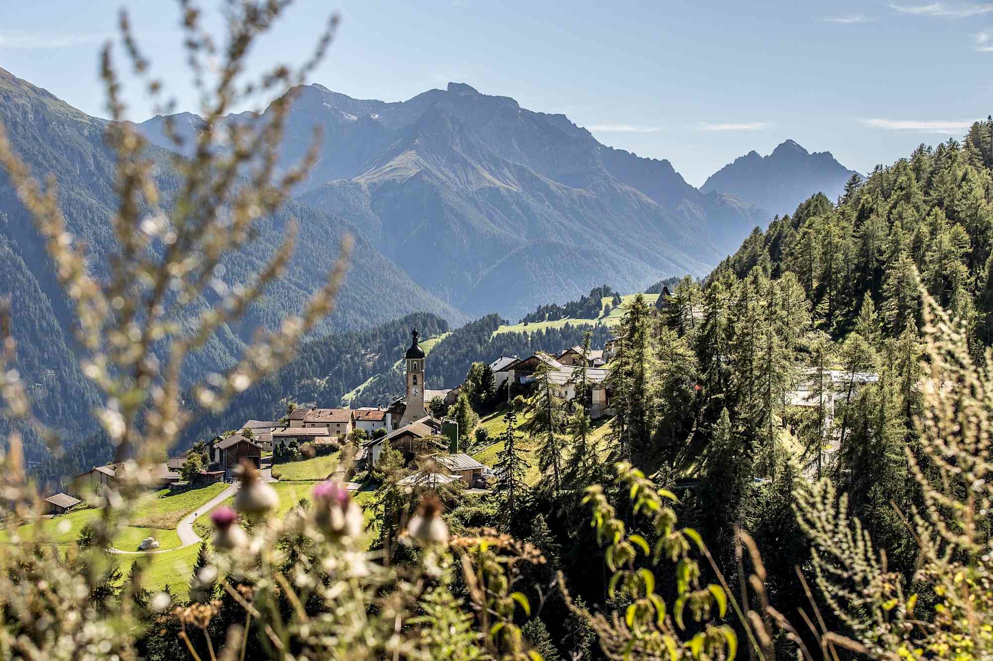 Dorf Tschlin