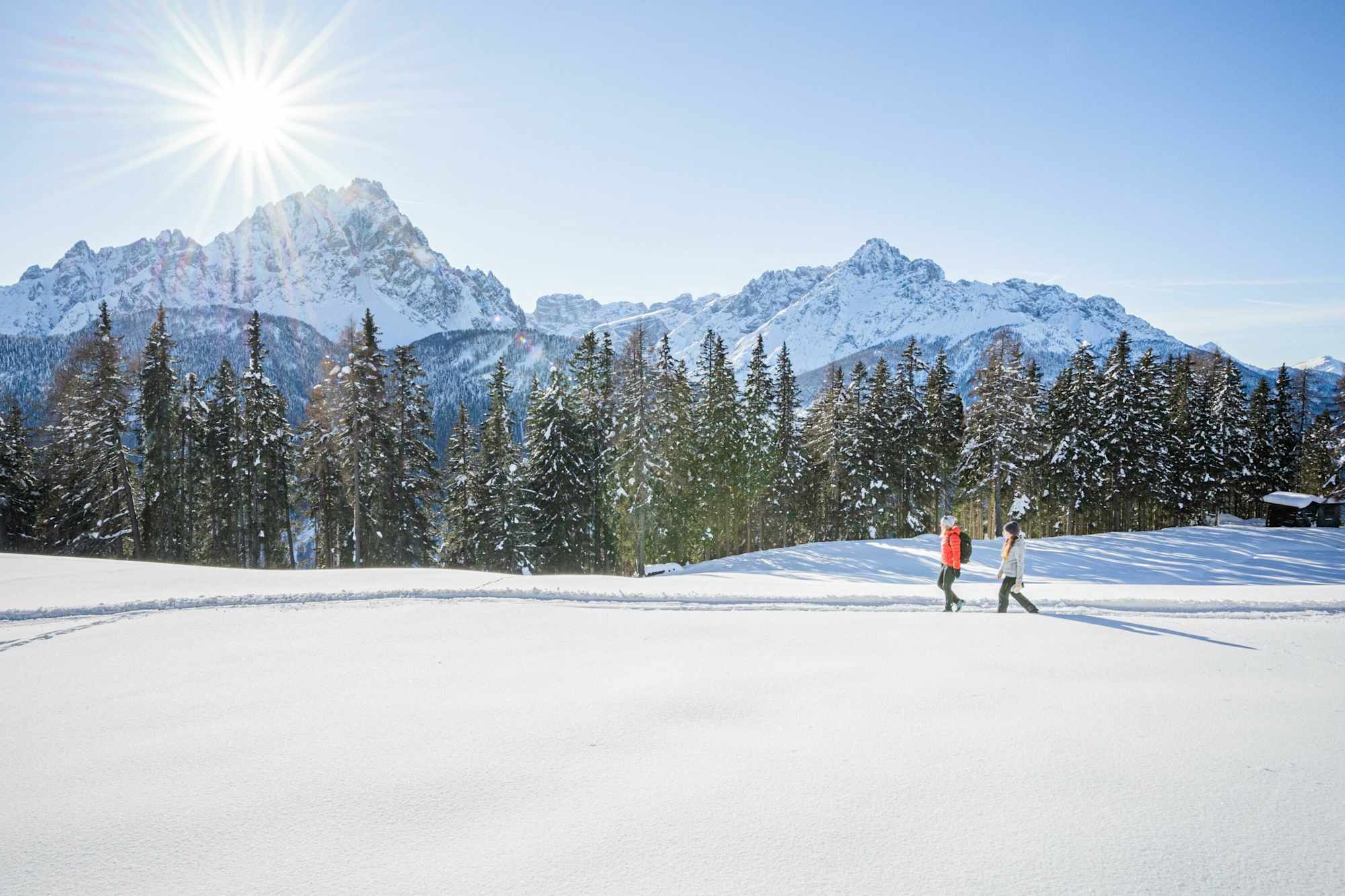 Winterwanderung von Sexten nach Innichen
