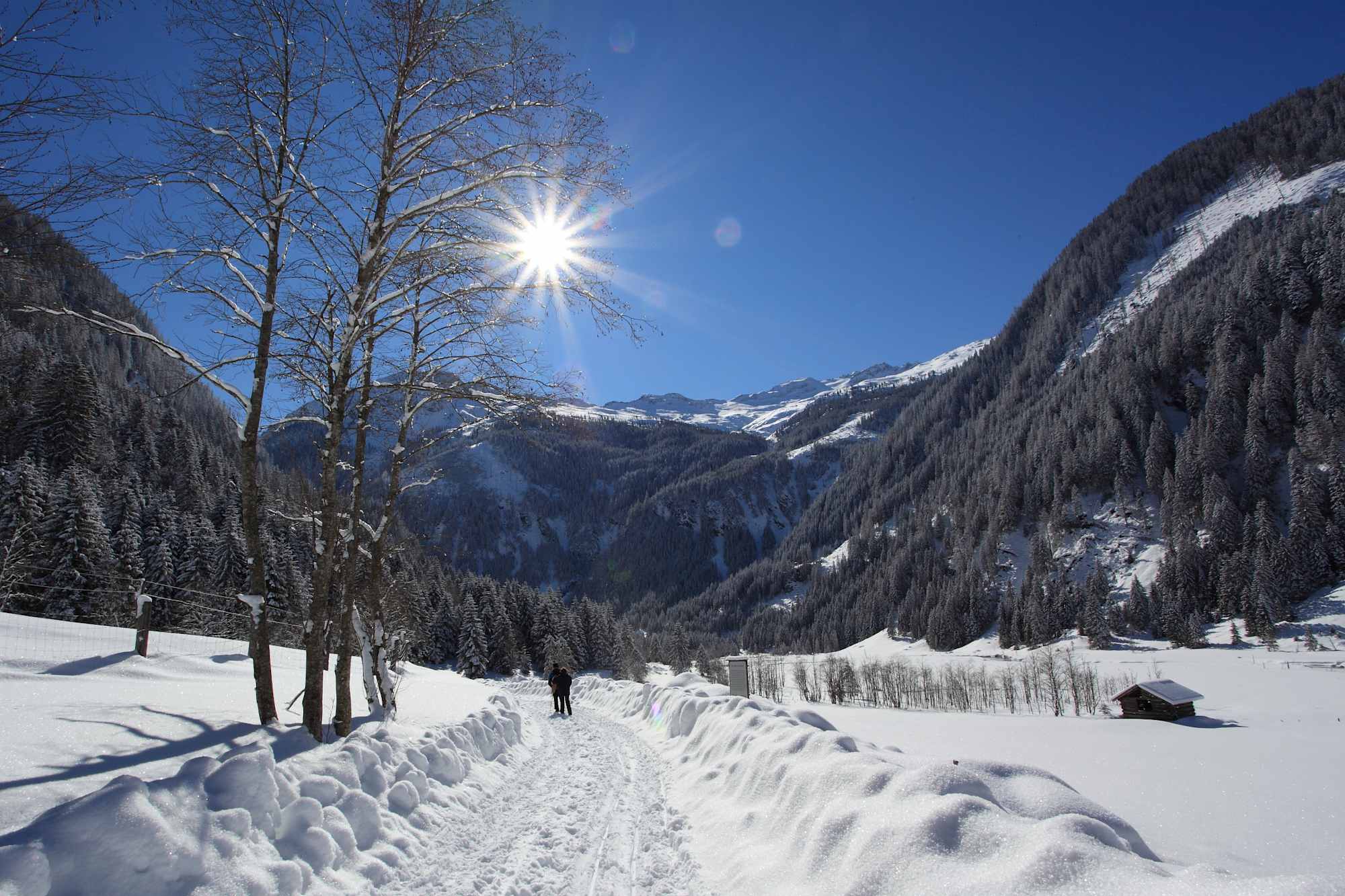 Winterwanderung in den Talschluss bei Hüttschlag im Großarltal