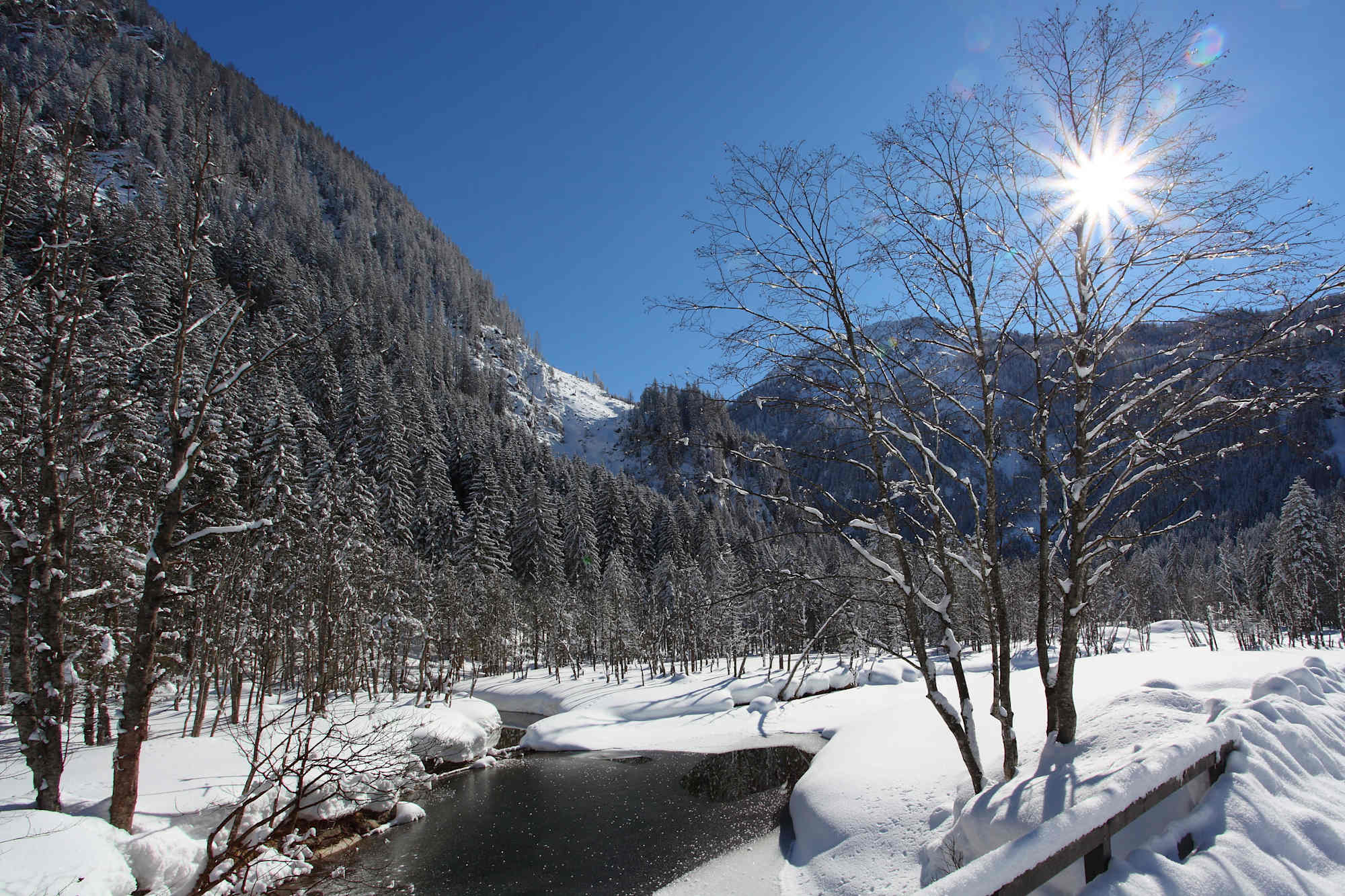 Winterwanderung in den Talschluss bei Hüttschlag im Großarltal