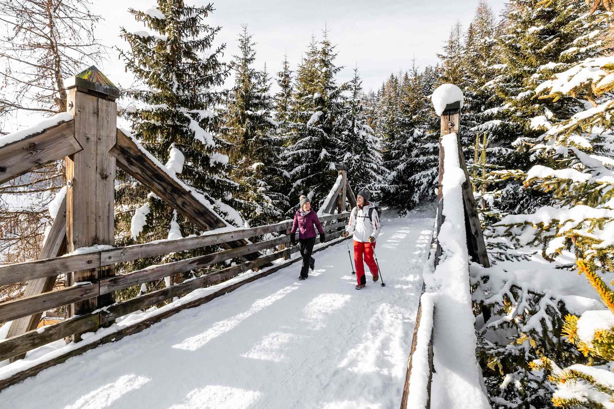 Winterwanderung bei Davos