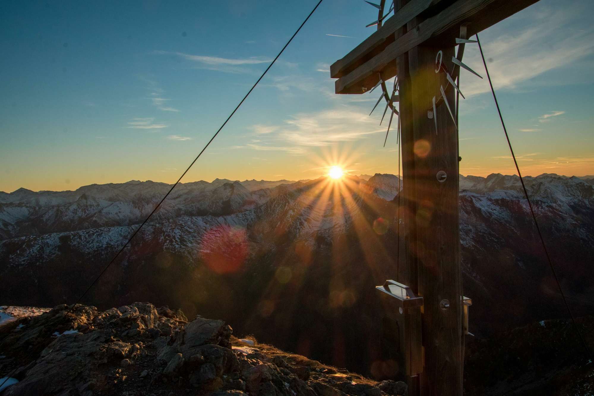 Tolle Stimmung auf der Zechnerkarspitze im Salzburger Lungau