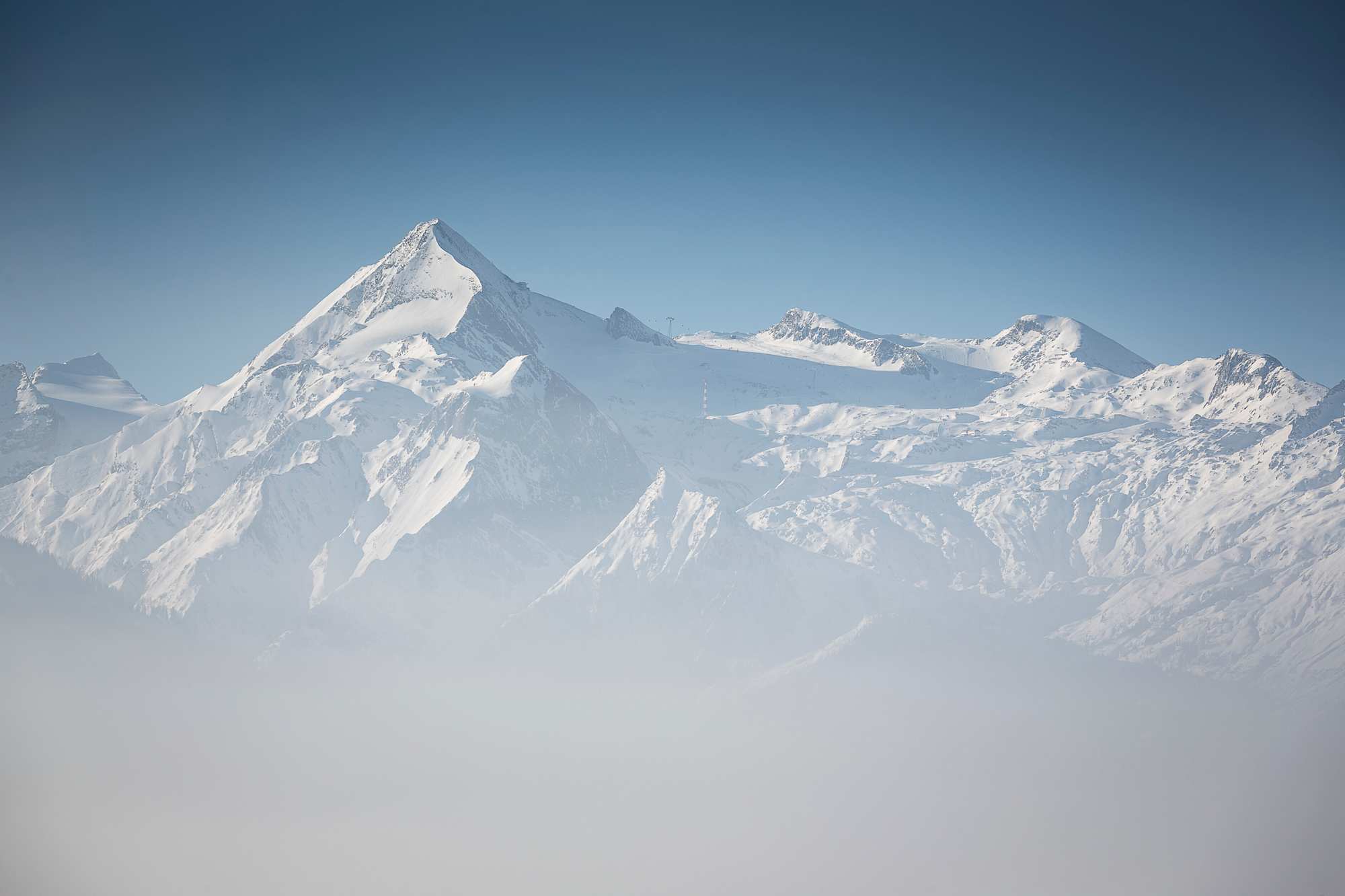 Blick aufs Kitzsteinhorn