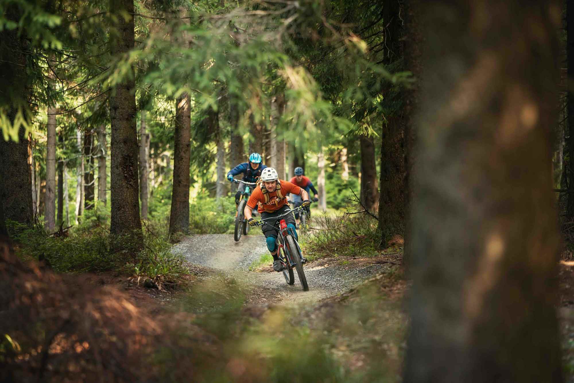 Toller Trail in der Miriquidi Bike Arena