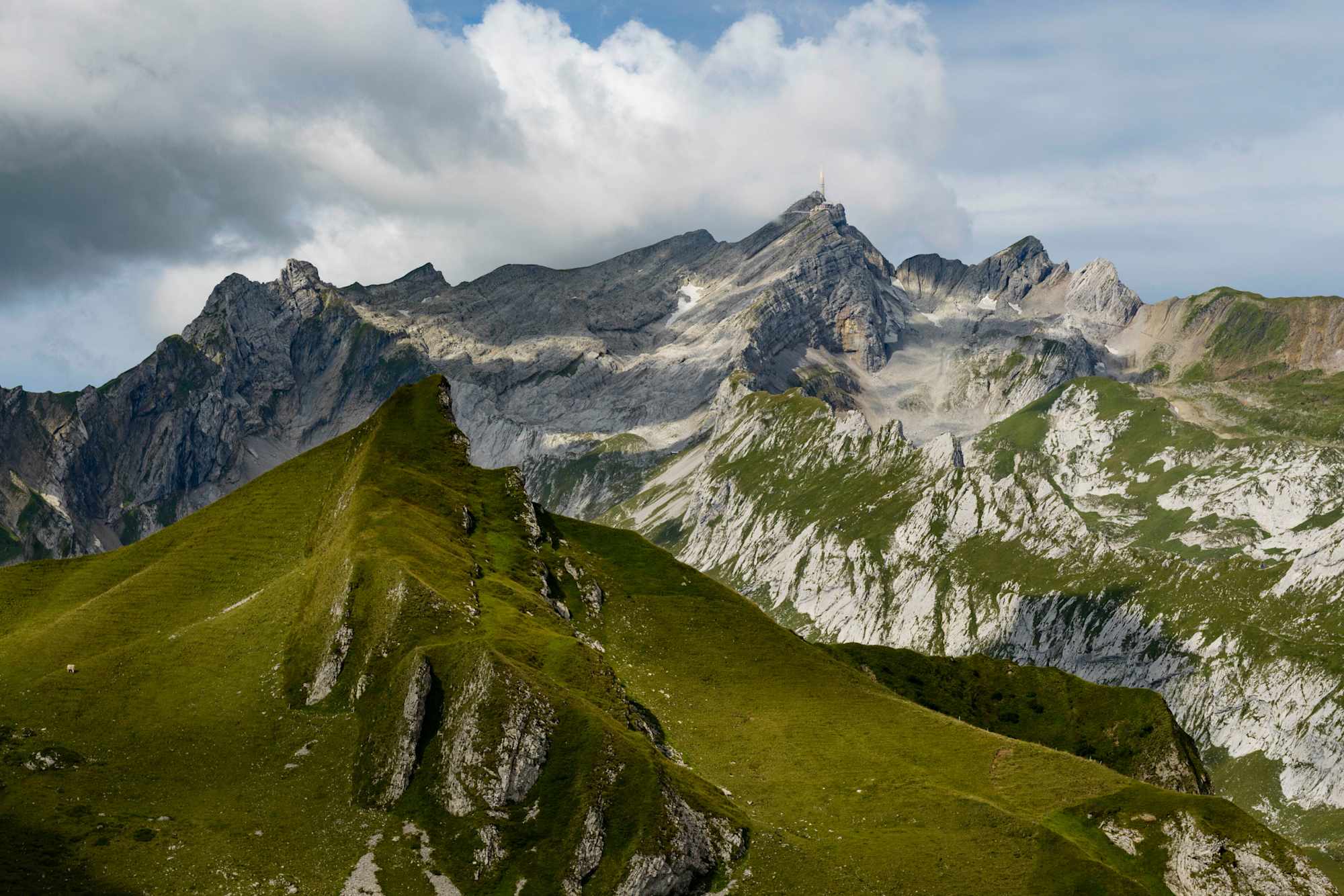 Blick auf die Meglisalp