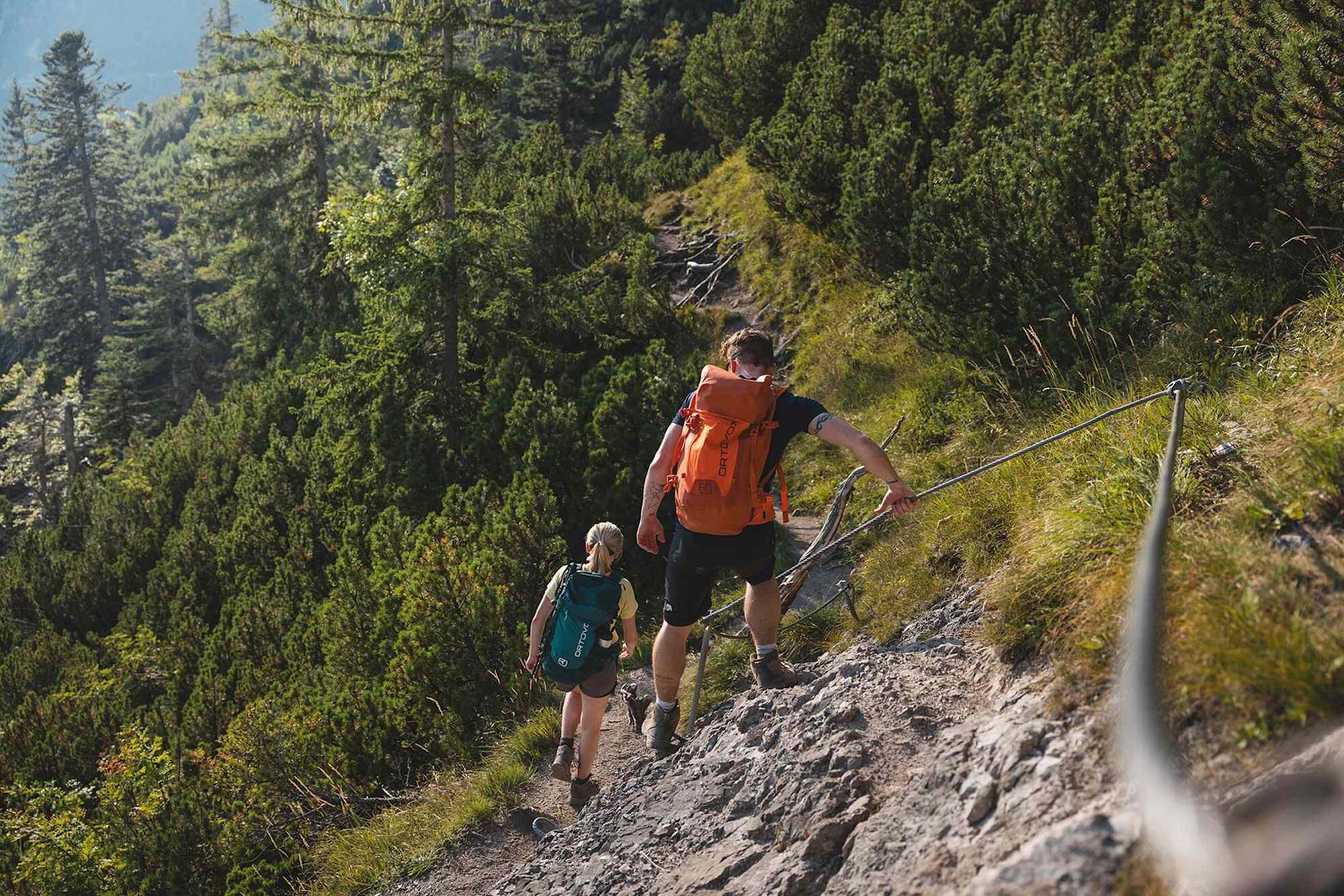 Kaiserkrone, Etappe 2, Versicherte Steigpassage