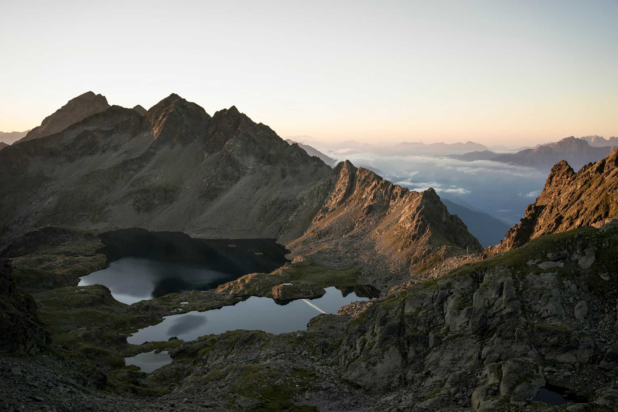 Blick über die Schobergruppe im Nationalpark Hohe Tauern