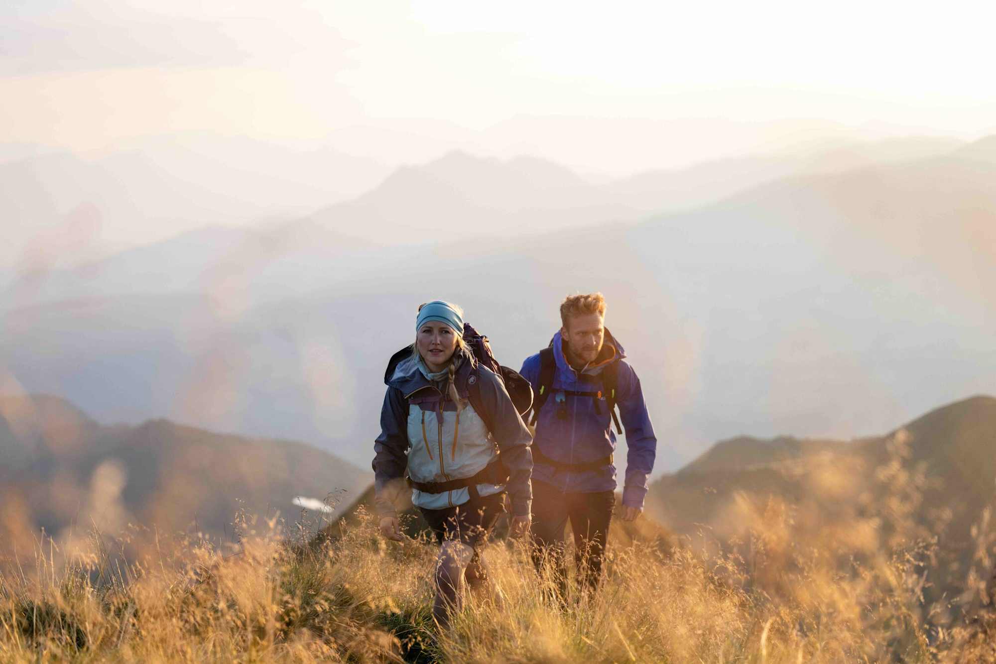 Abendstimmung am Kellerjoch in den Tuxer Alpen