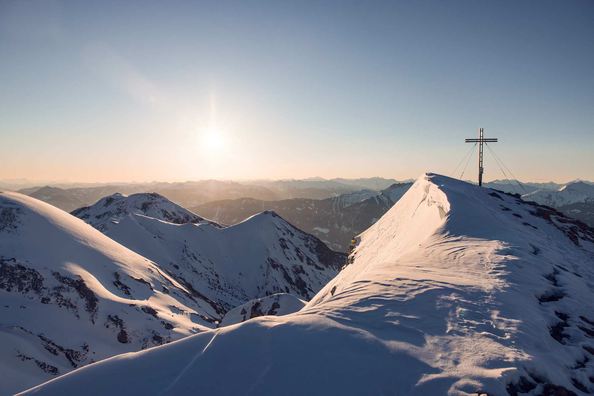 Gipfelkreuz auf der Rappenspitze