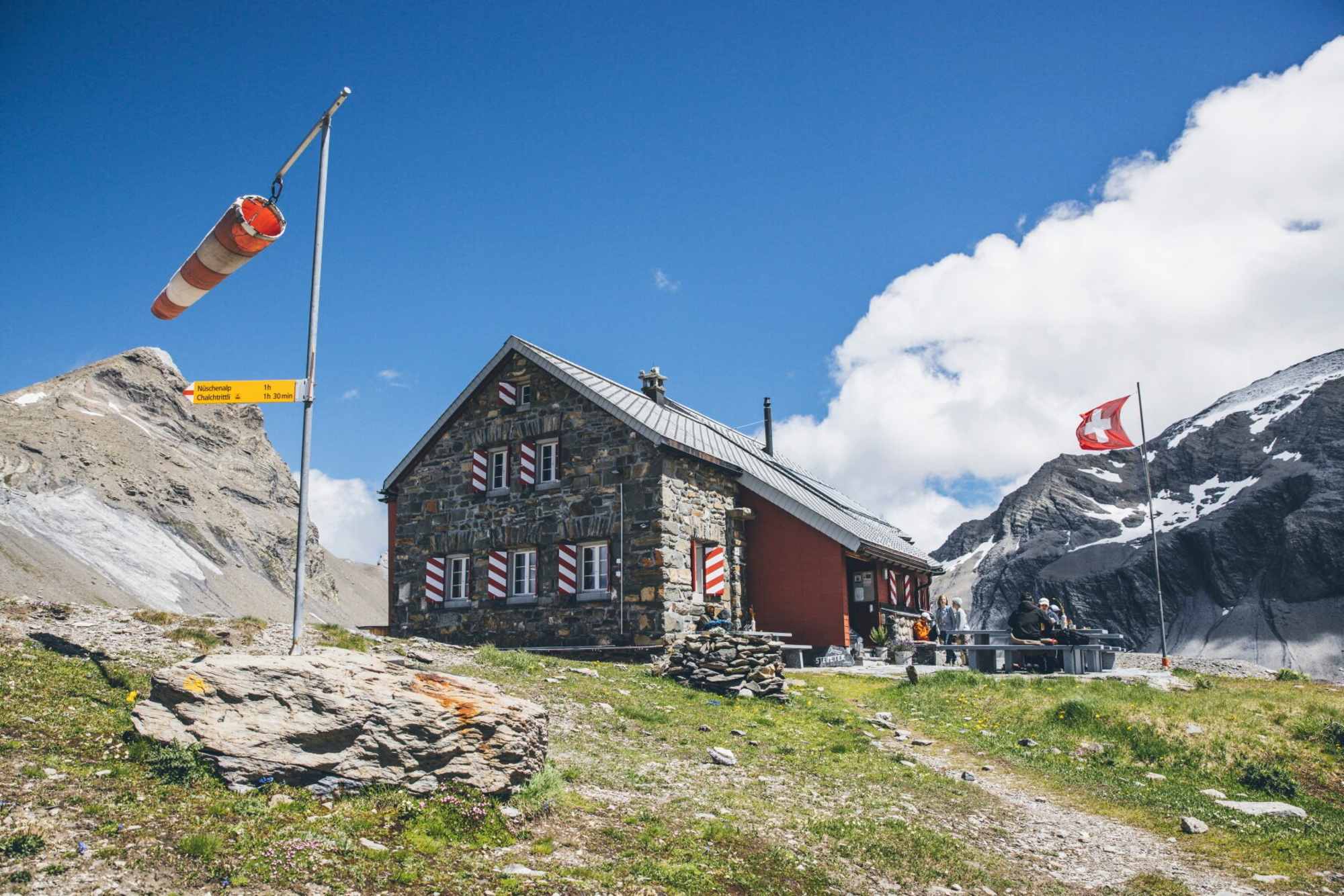 Der Zustieg zur Muttseehütte von Linthal aus ist fordernd, aber er lohnt sich.