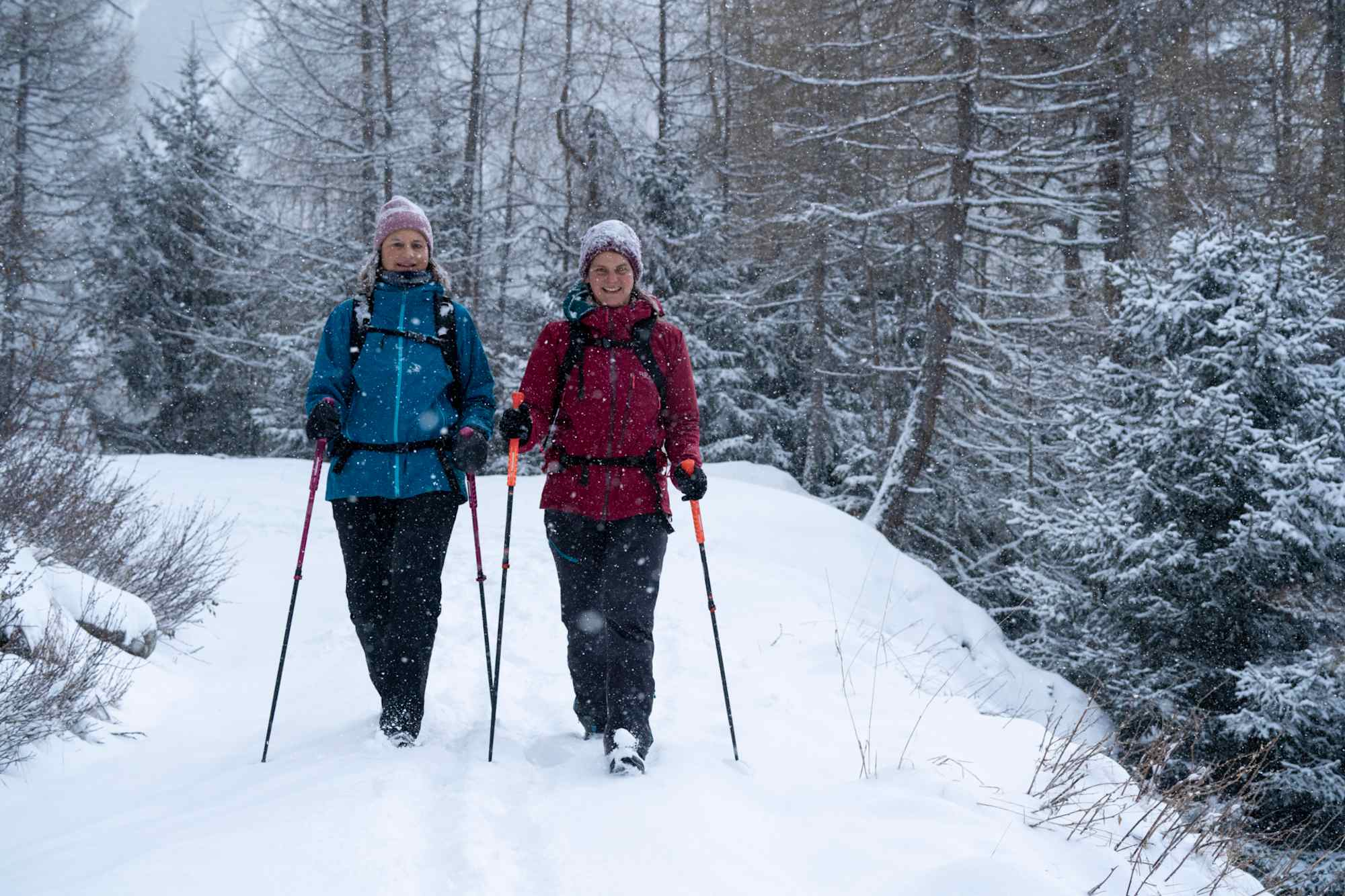 Gemütliche Winterwanderung in Niederthai im Ötztal