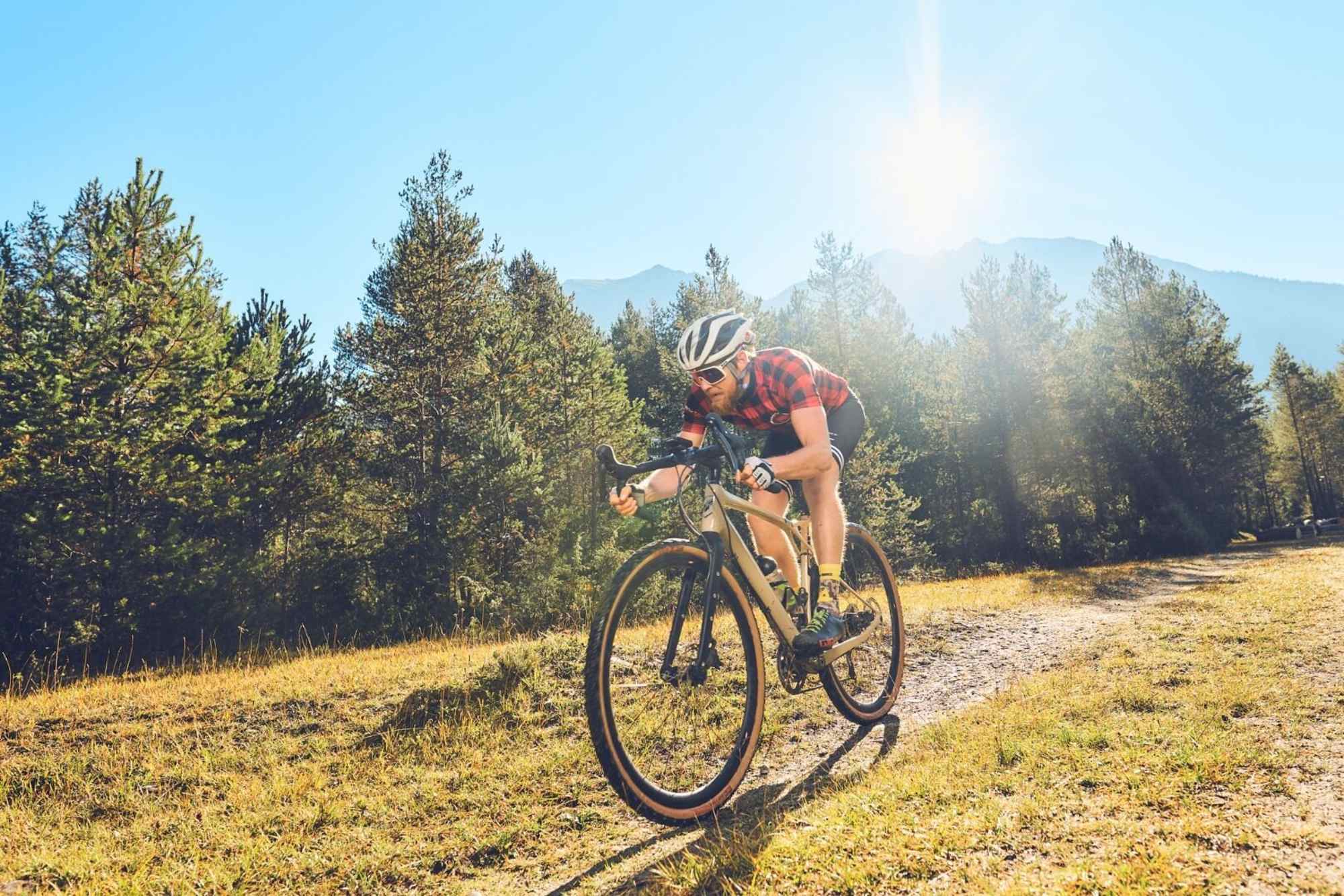 Mit dem Gravelbike im Tiroler Lechtal.