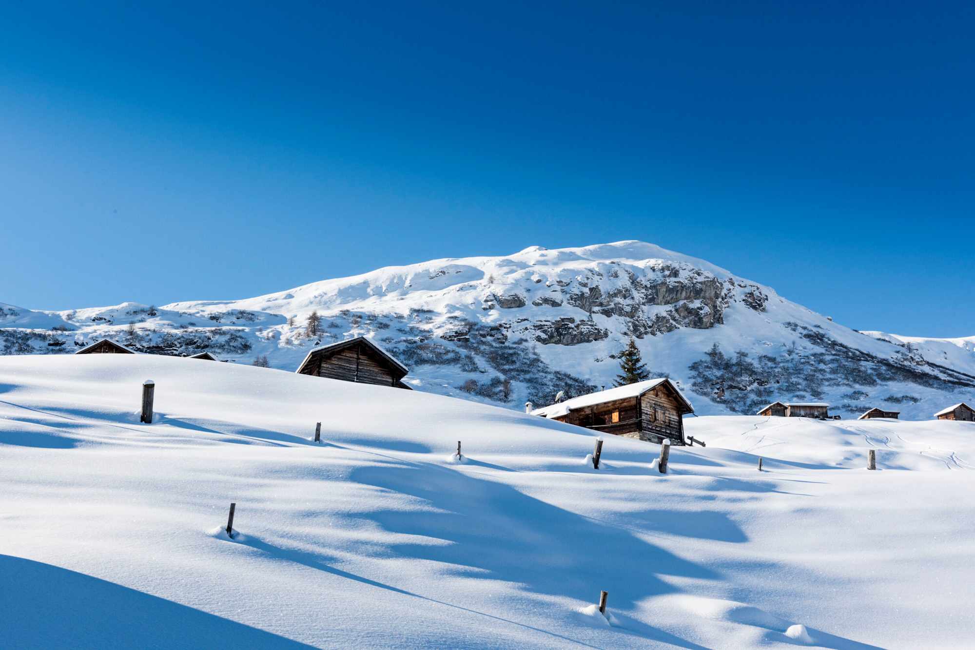 Am Piz Tarantschun über Wergenstein