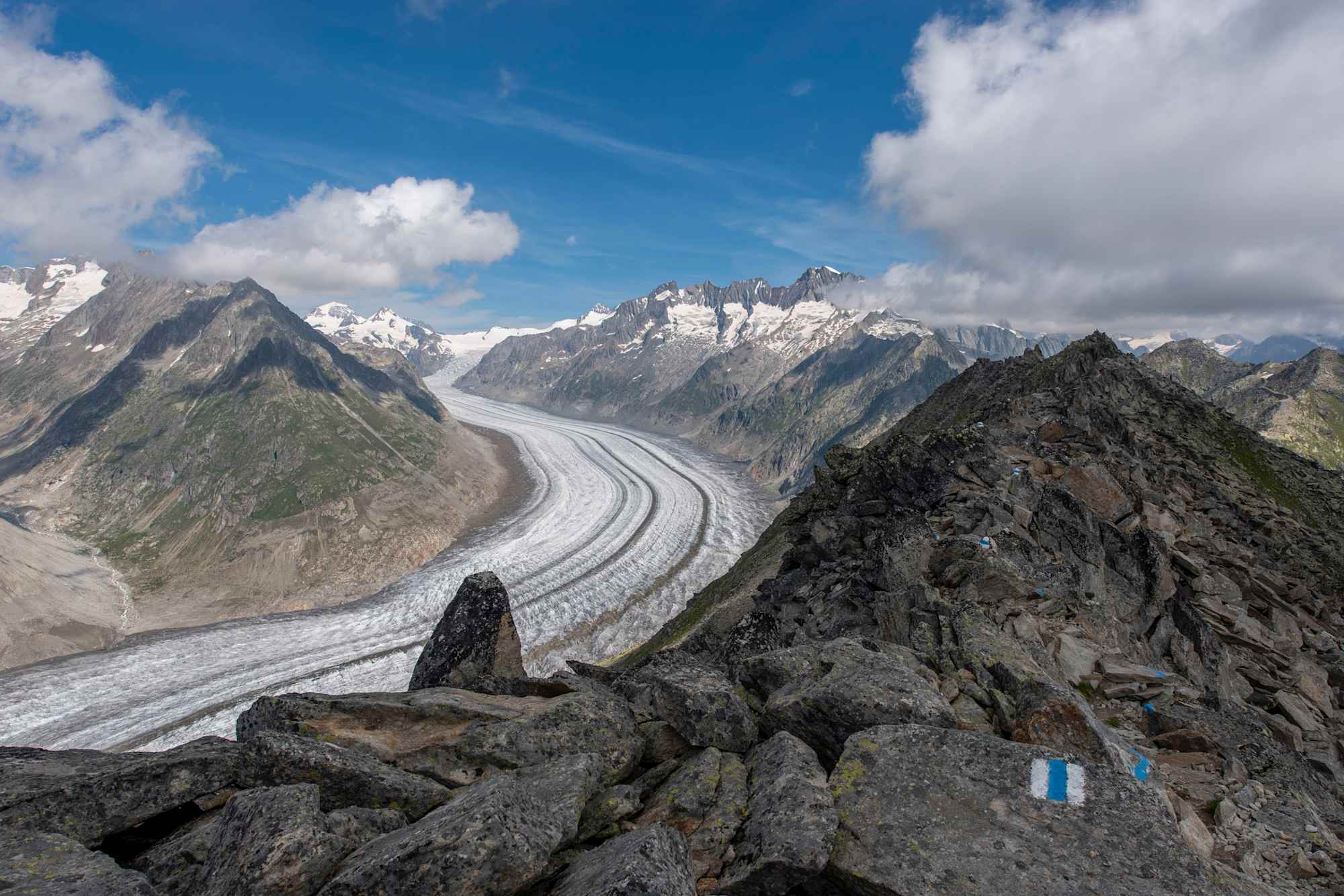 Höhenweg vom Bettmerhorn zum Eggishorn