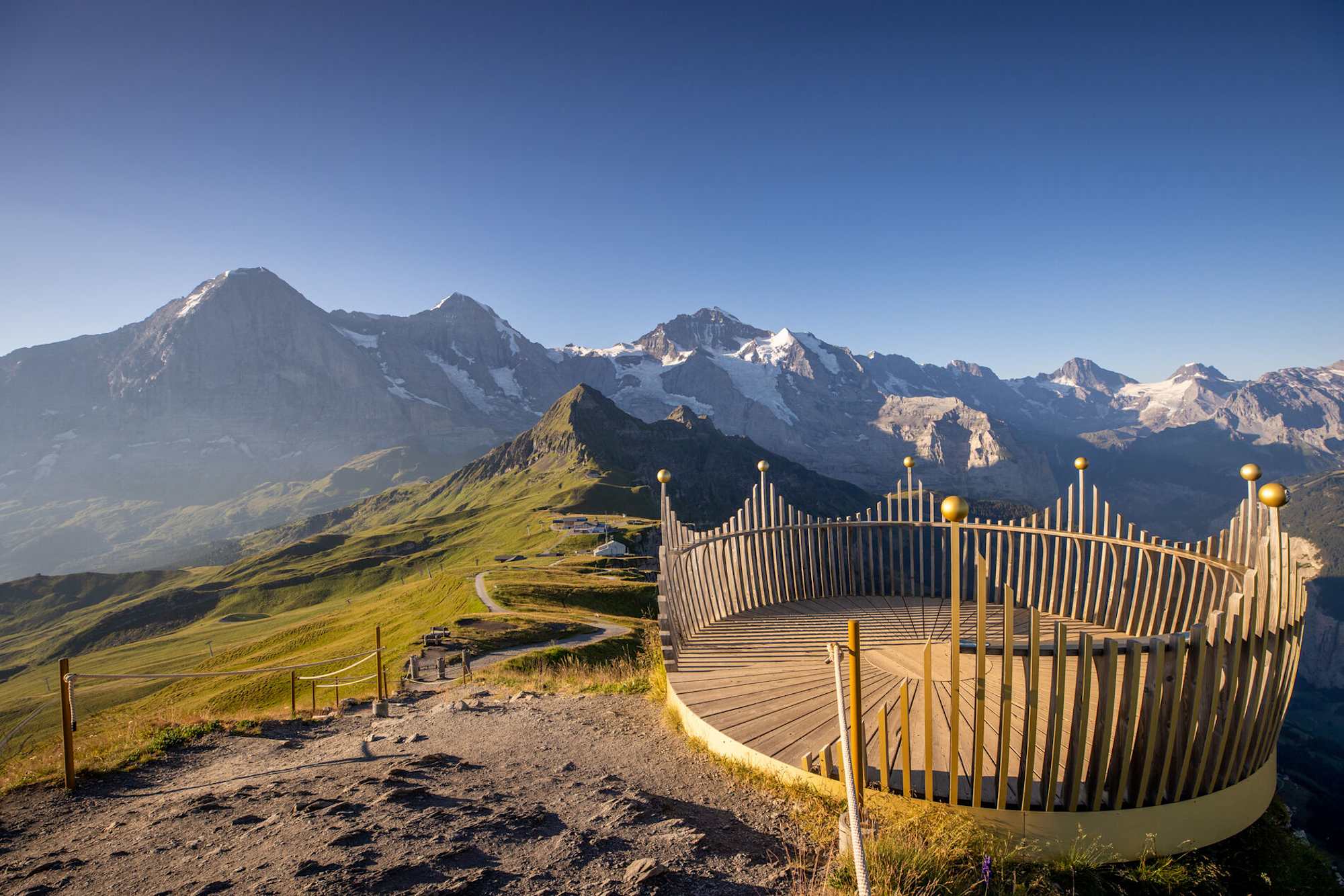 Grandiose Aussicht vom Männlichen