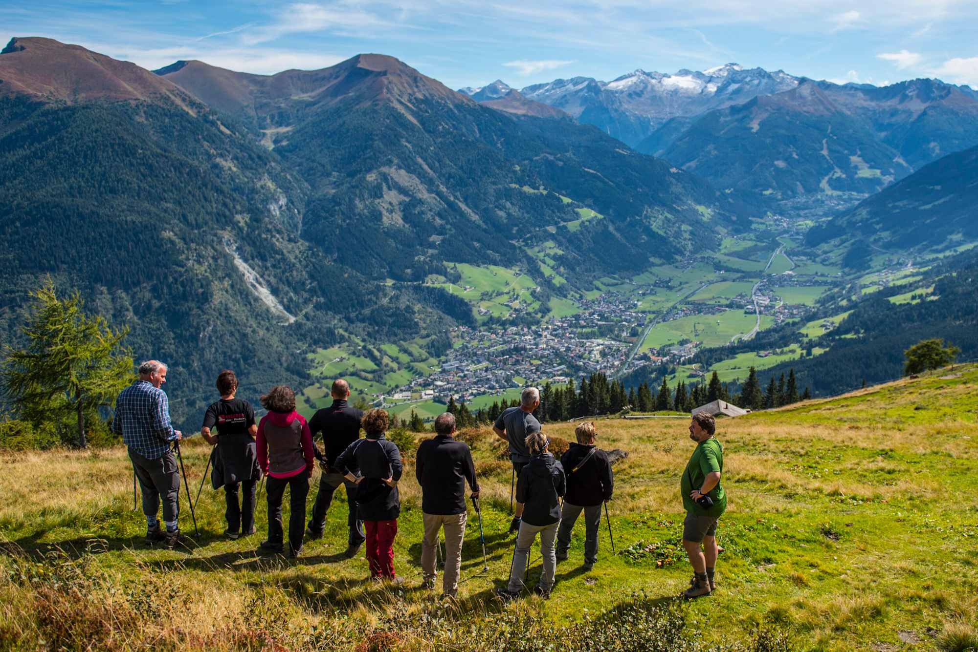 Blick Biberalm nach Bad Hofgastein