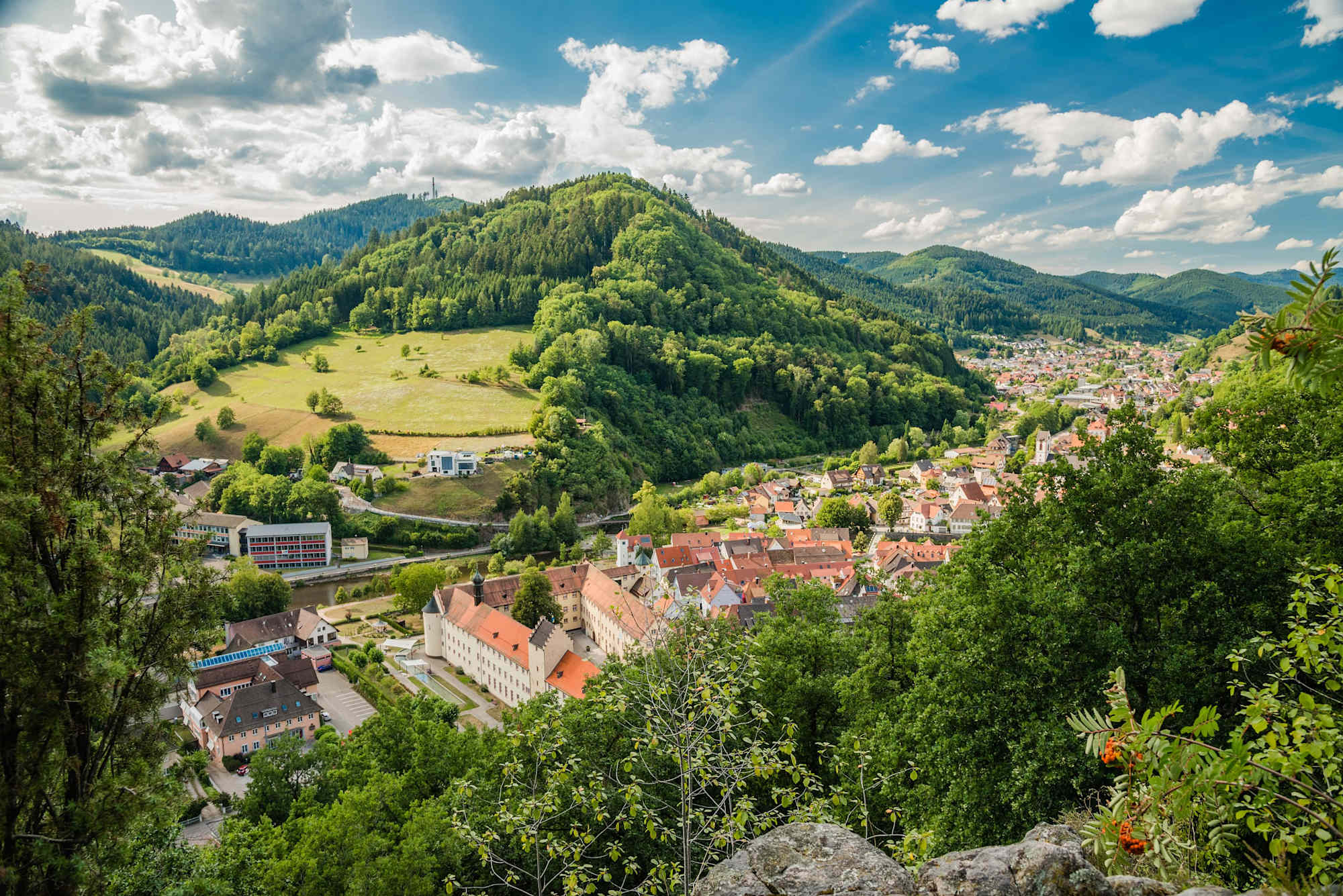 Genießerpfad Wolfacher Schloßblick