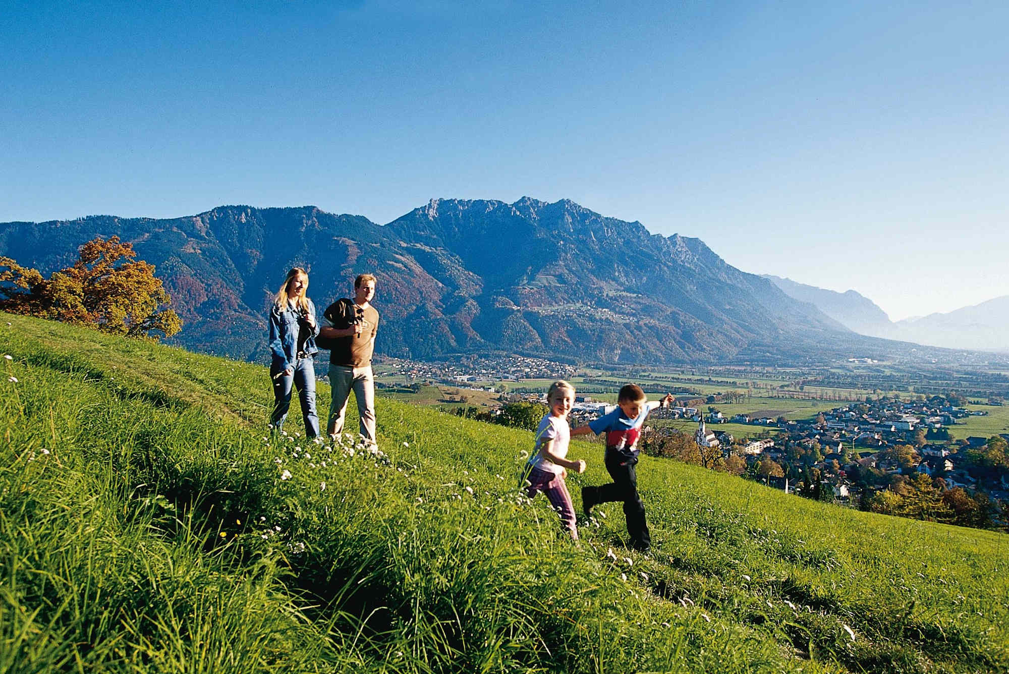 Unterwegs auf dem Eschnerberg