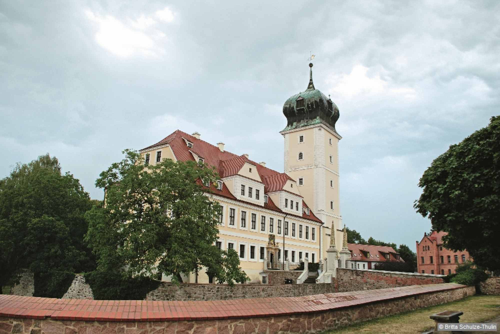 Das Barockschloss Delitzsch.