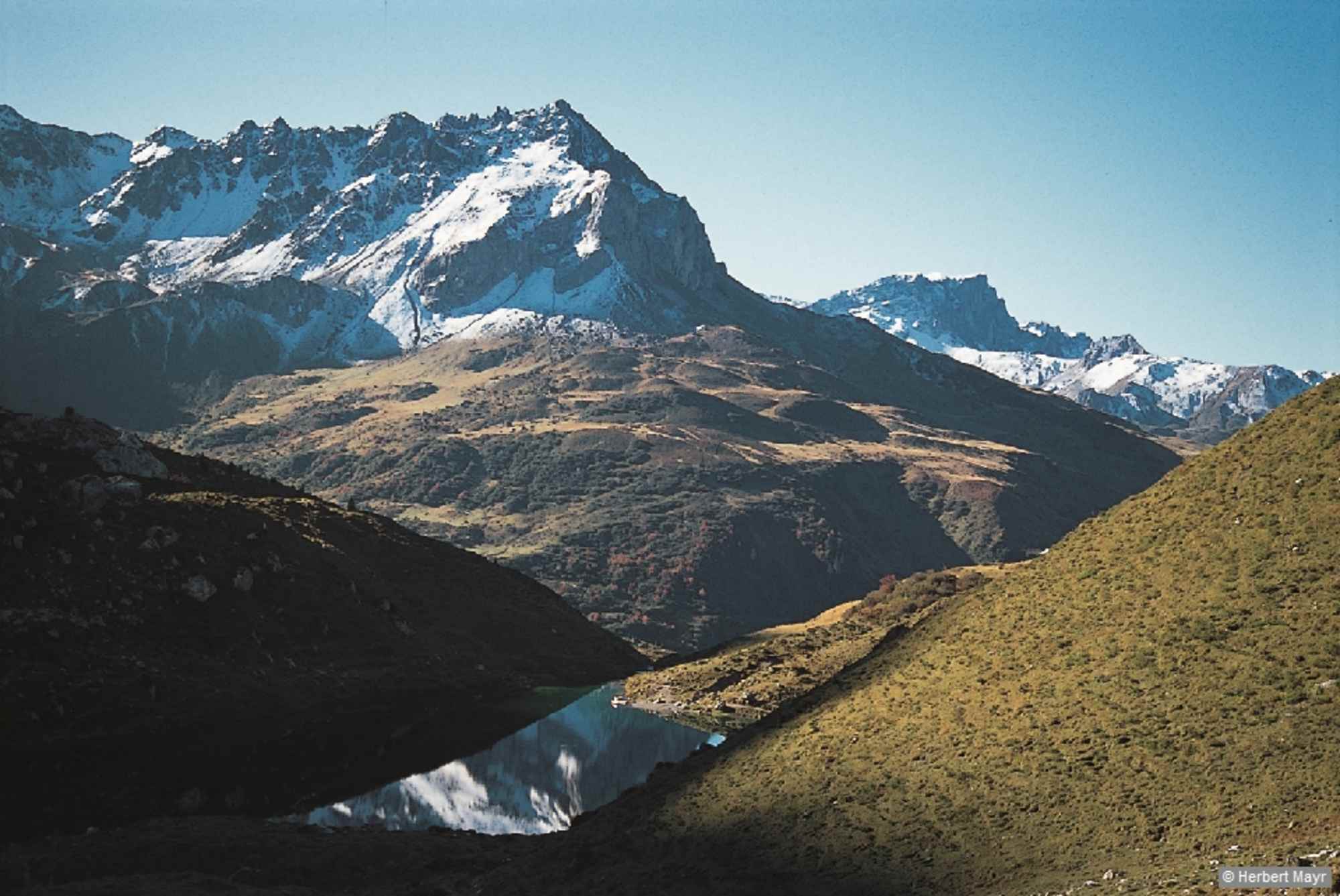 Am Partnunsee im Schweizer Rätikon.
