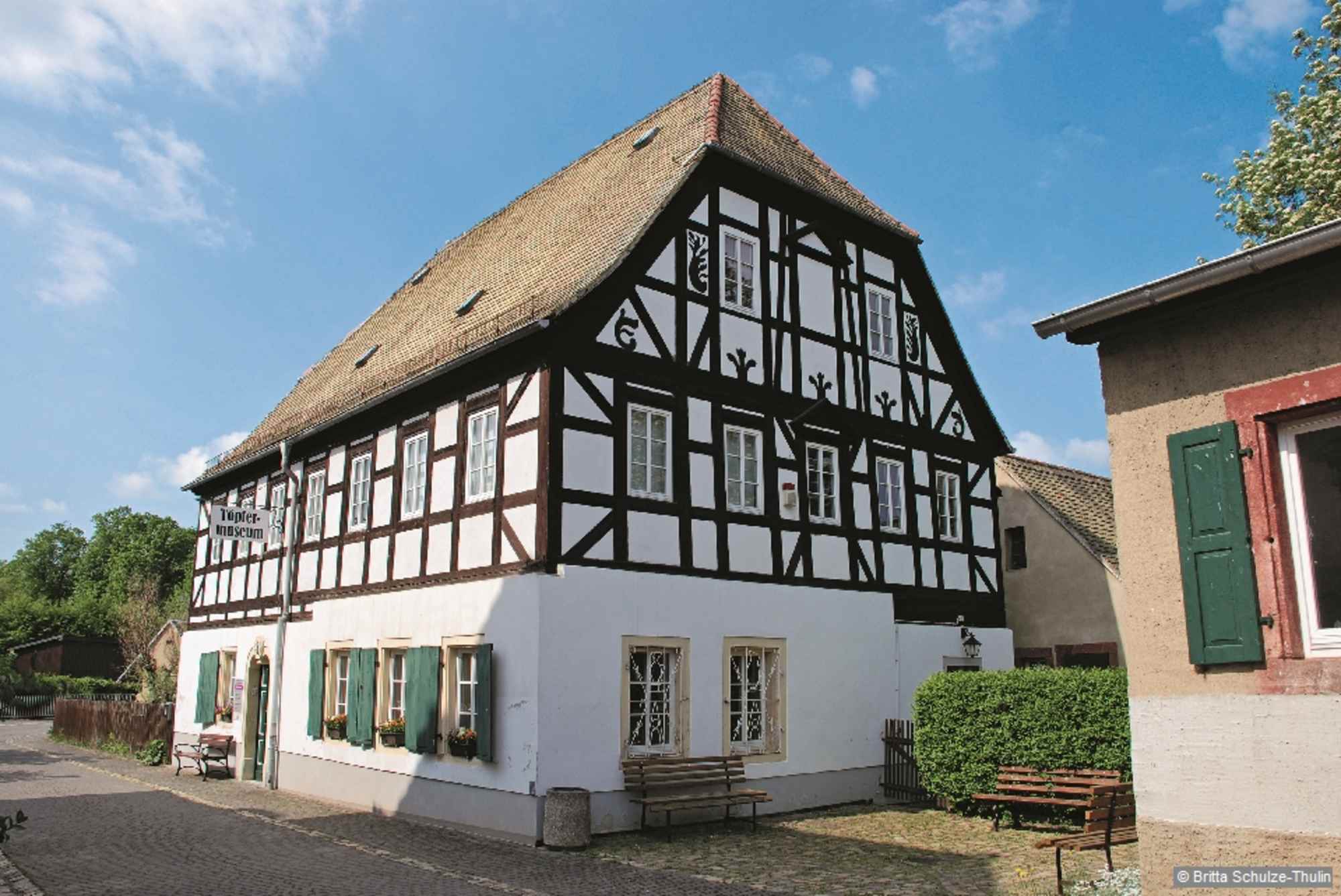 Das Töpfermuseum von Kohren-Sahlis.