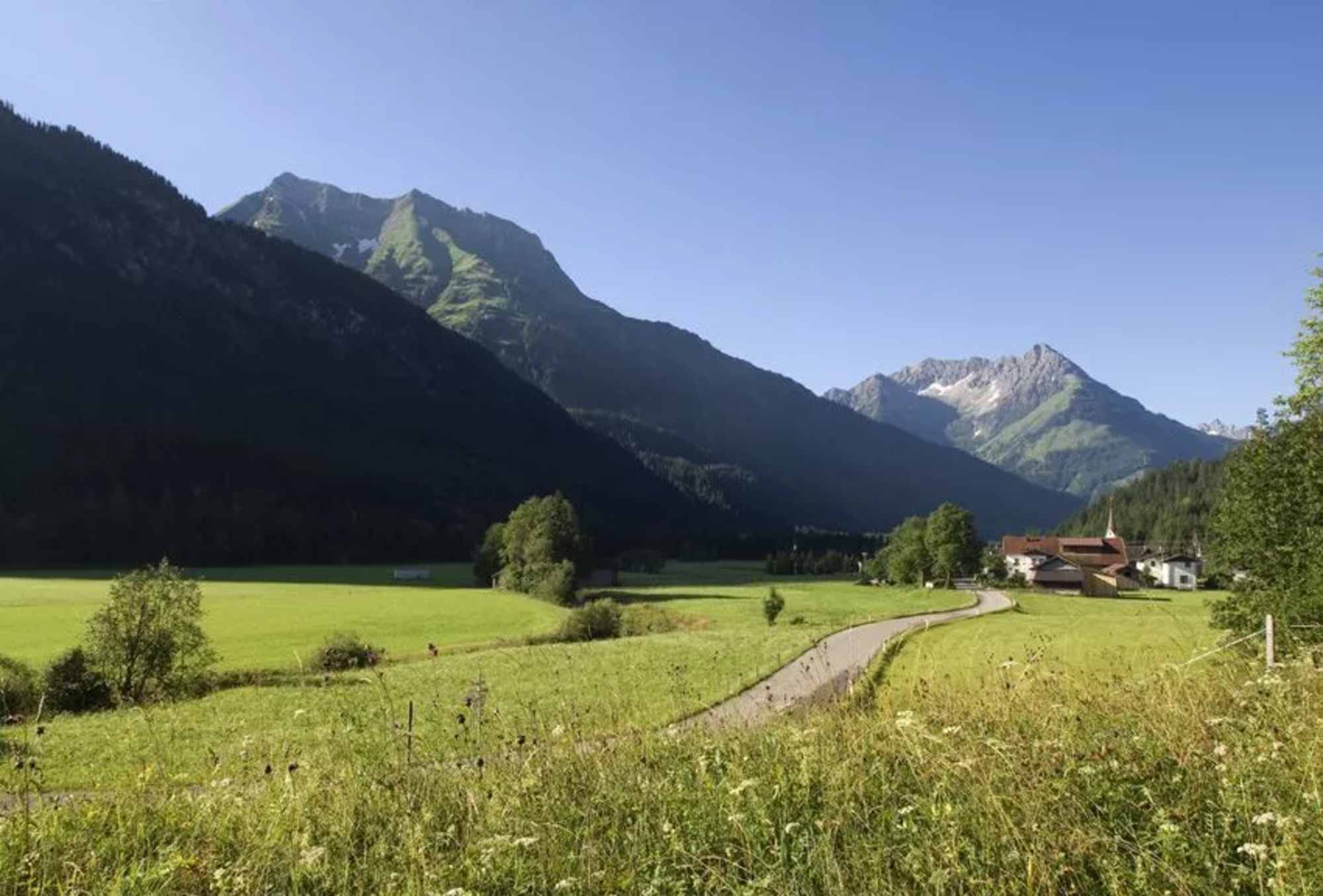 In der Martinau im Tiroler Lechtal
