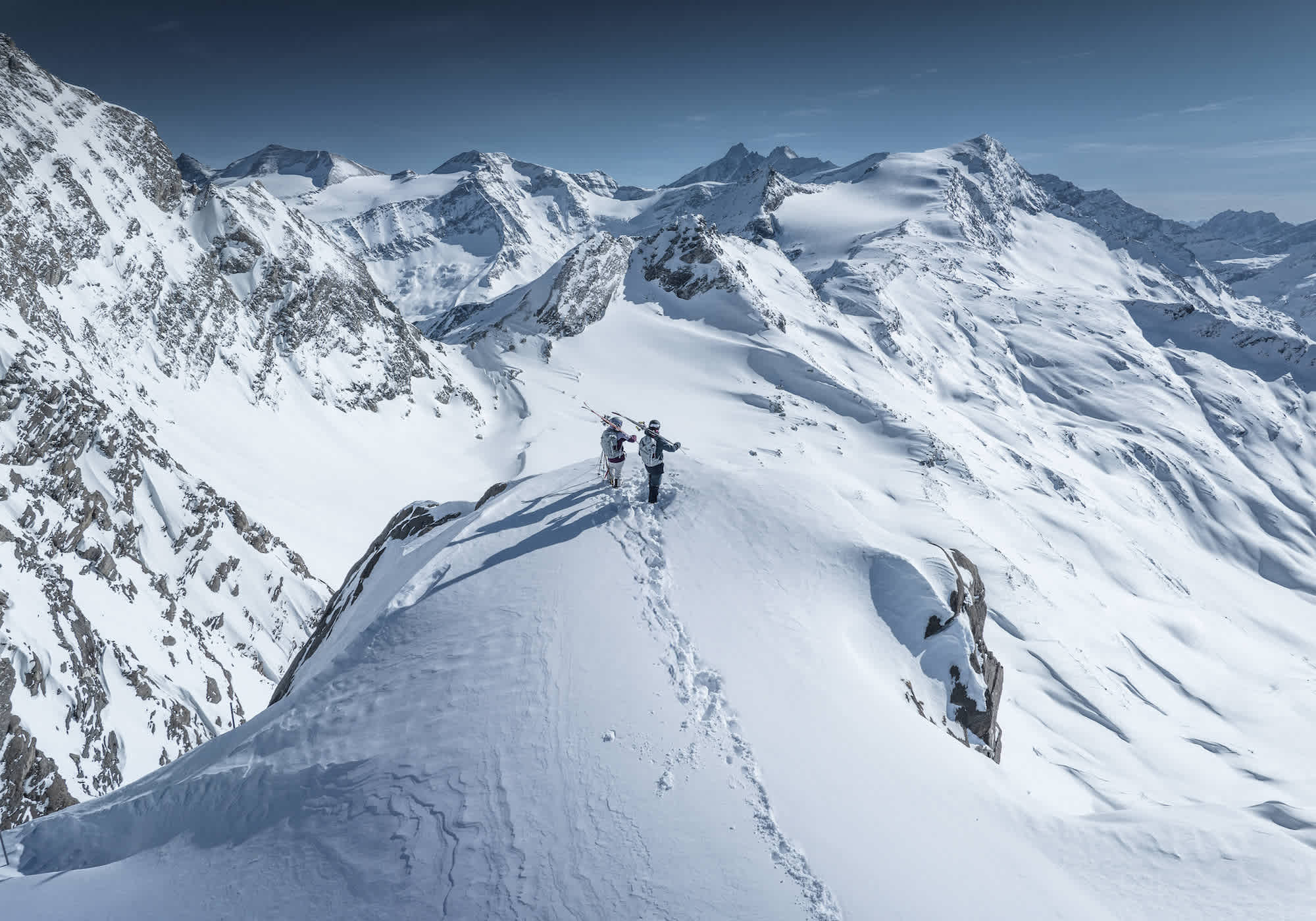 Über den Wolken unterwegs am Kitzsteinhorn