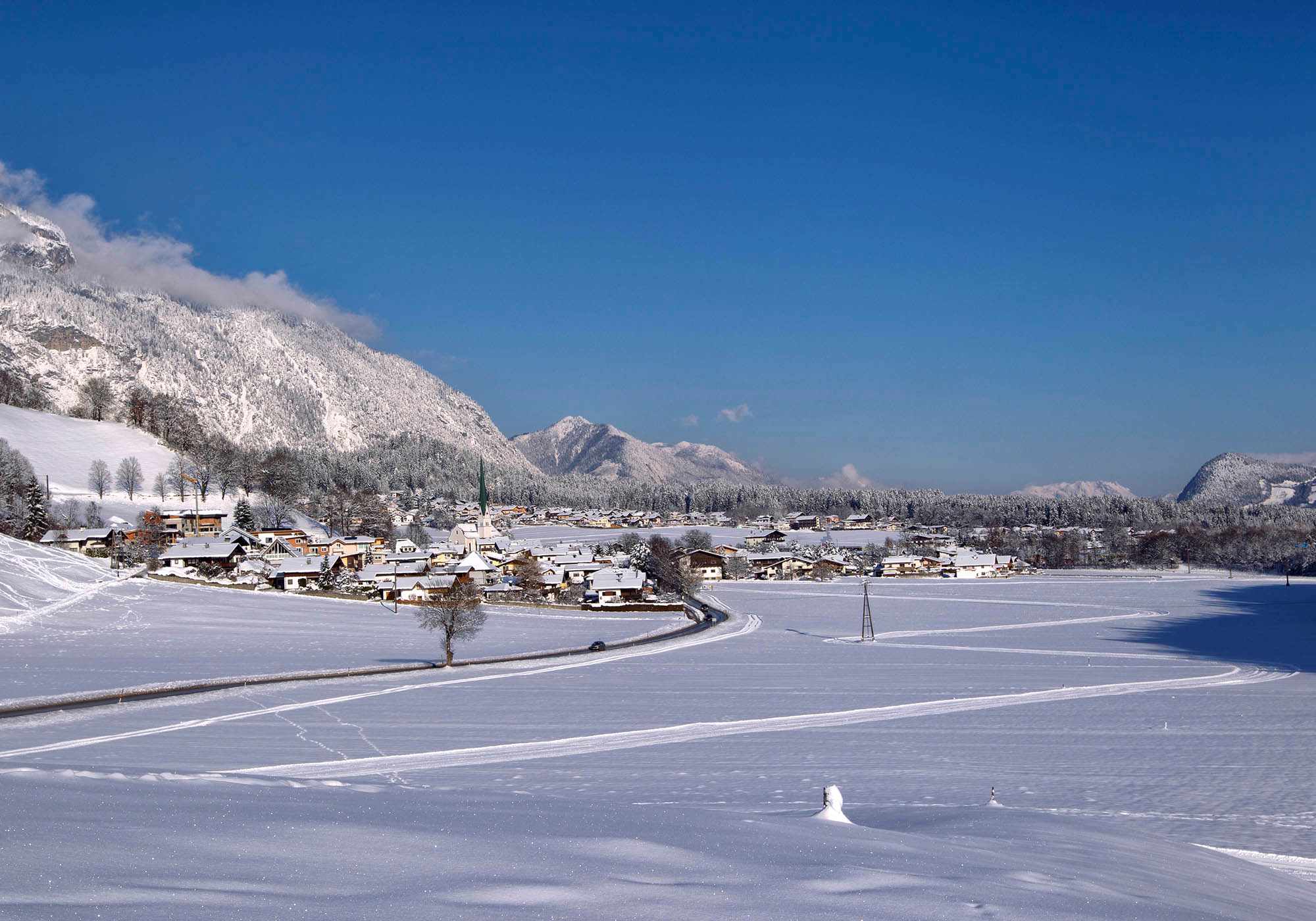 Langlaufen in Wiesing