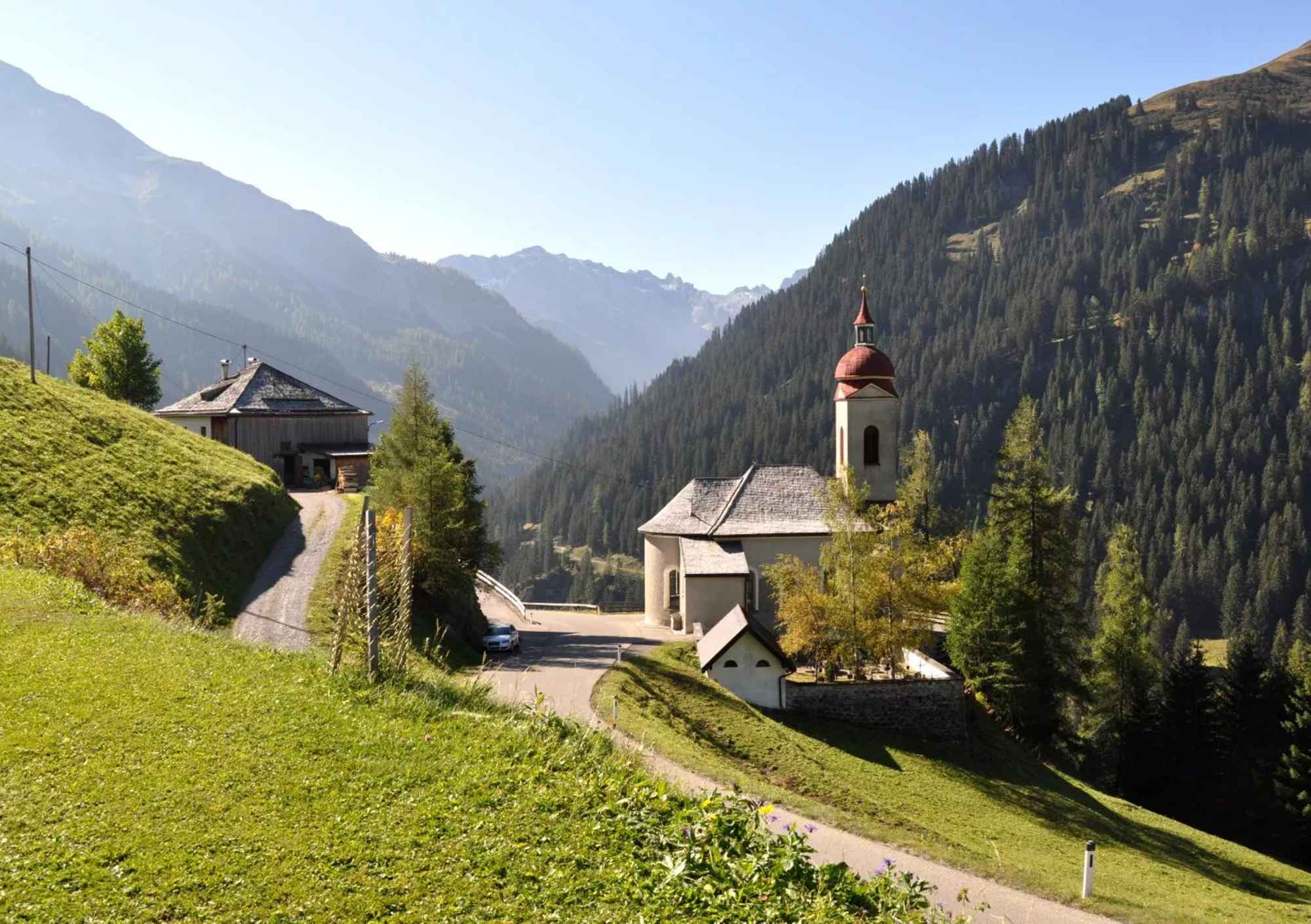 Der Weiler Kaisers im Tiroler Lechtal.