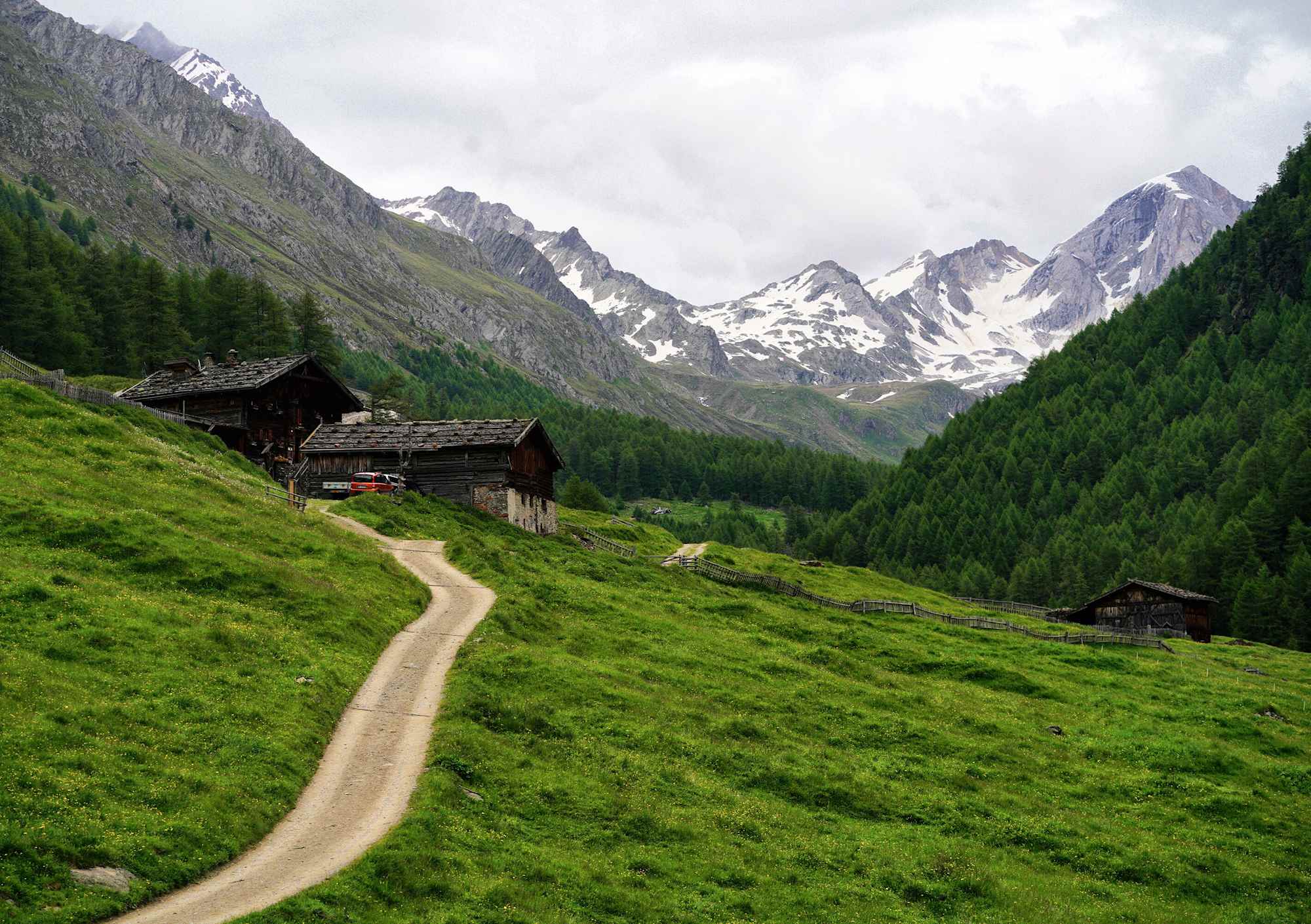 Die letzten Meter zur Mitterkaseralm