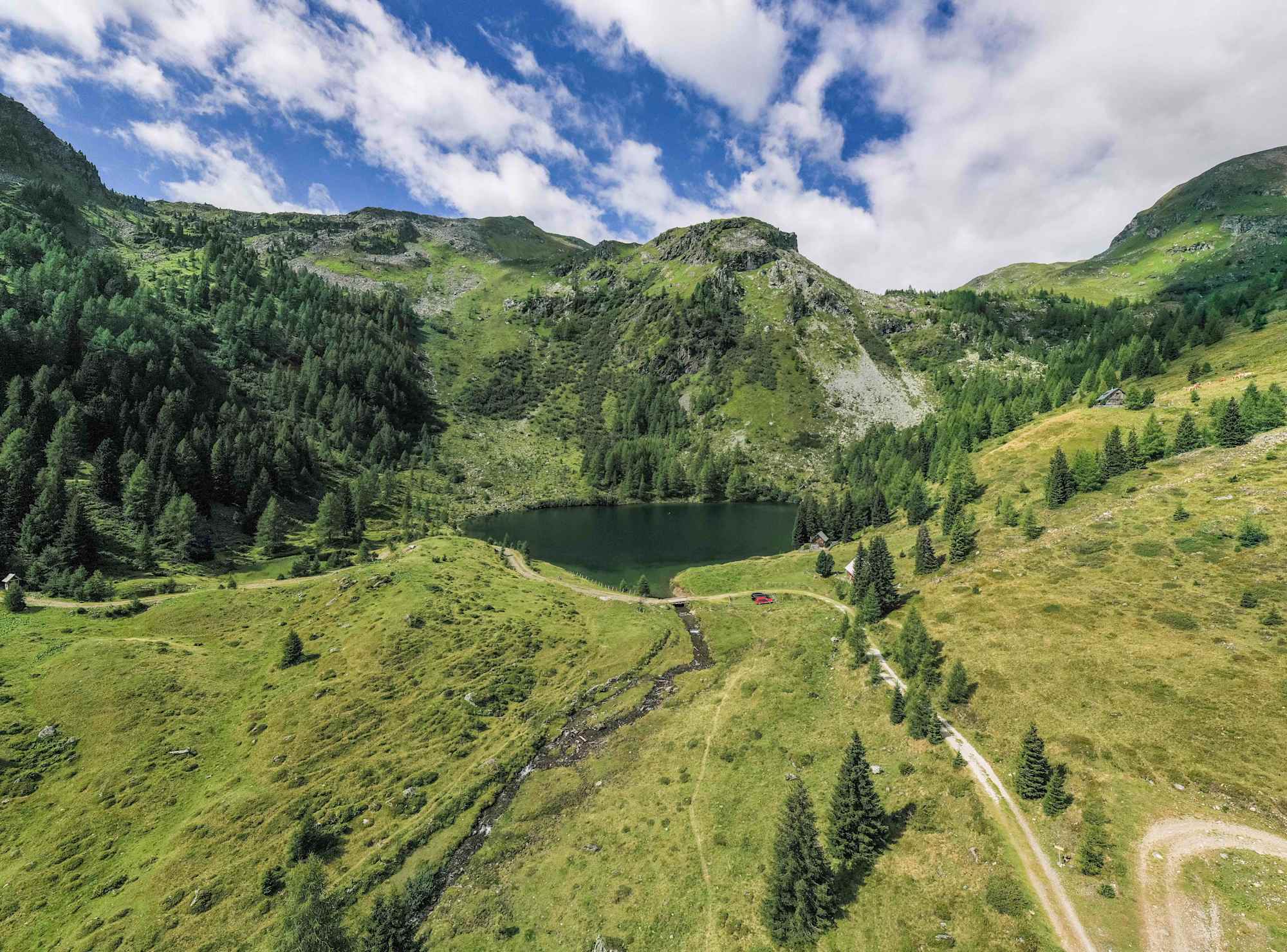 Der Wirpitschsee im Weißpriachtal