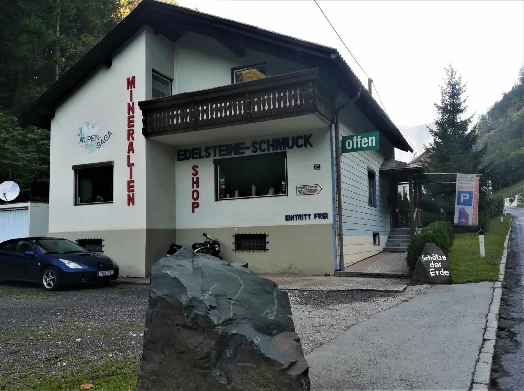 Mineralien-Shop in Windischgraben