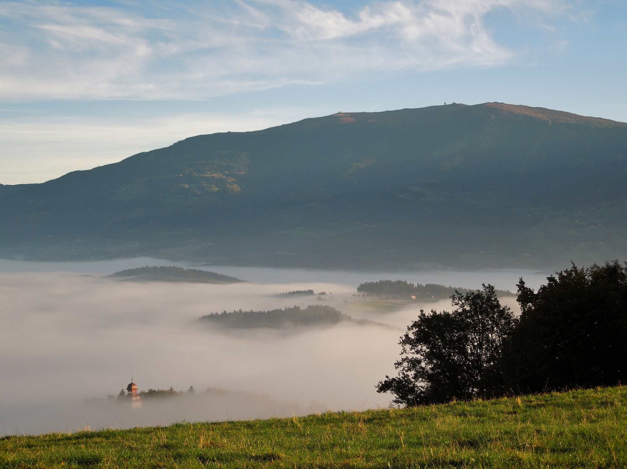 Blick vom Johannesberg auf die Koralpe
