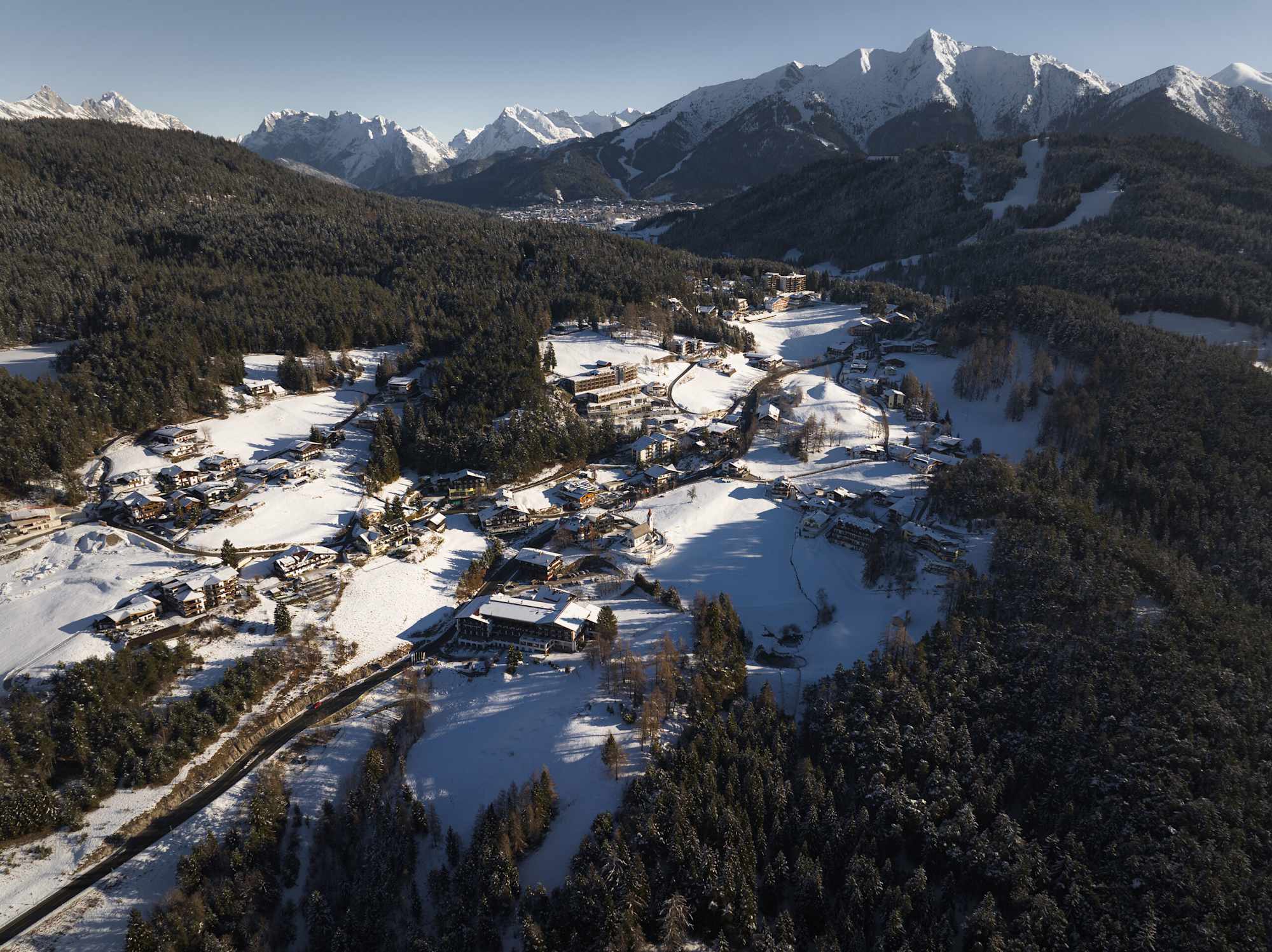 Blick auf Mösern