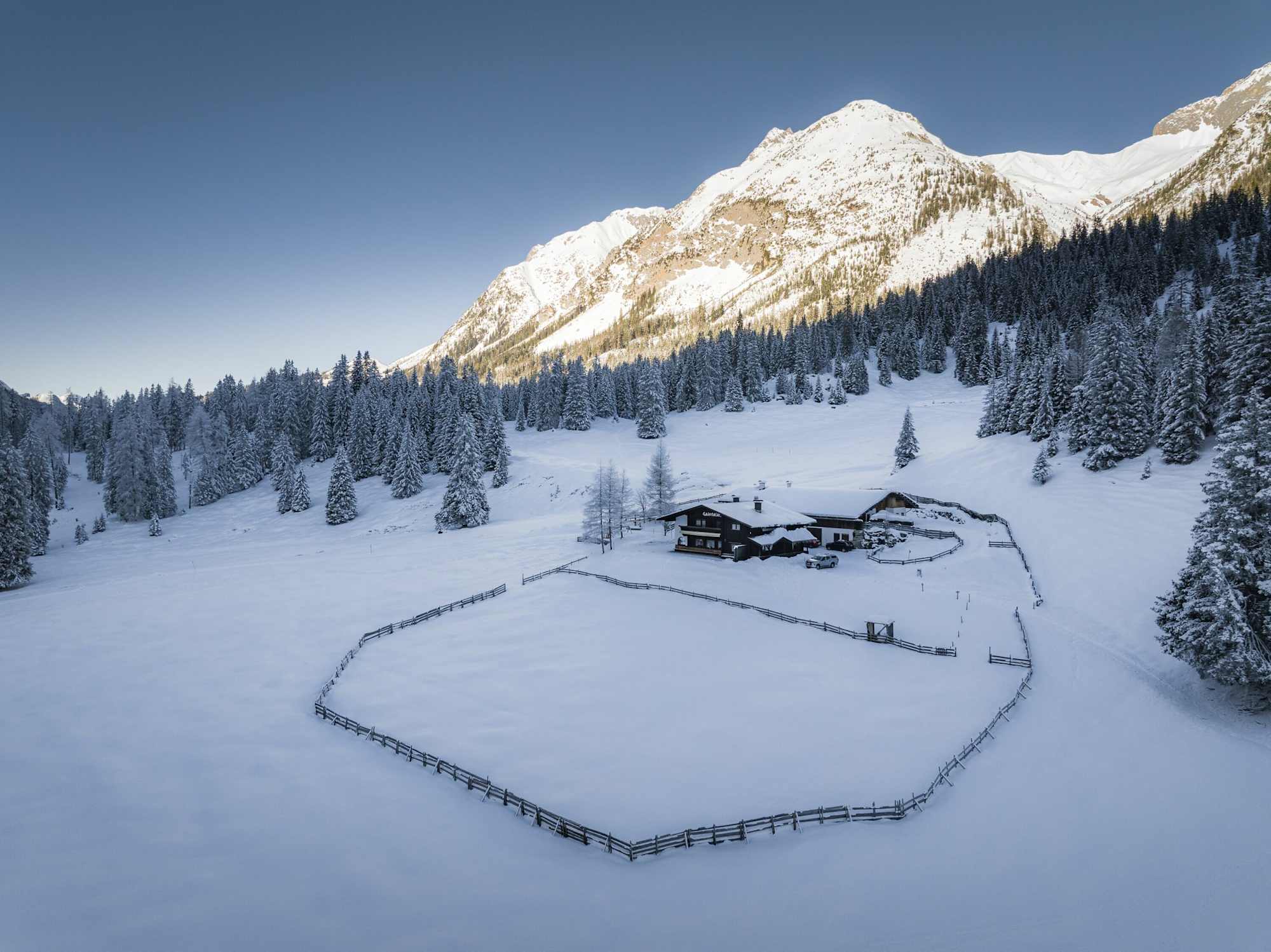 Gaistalalm im Winter