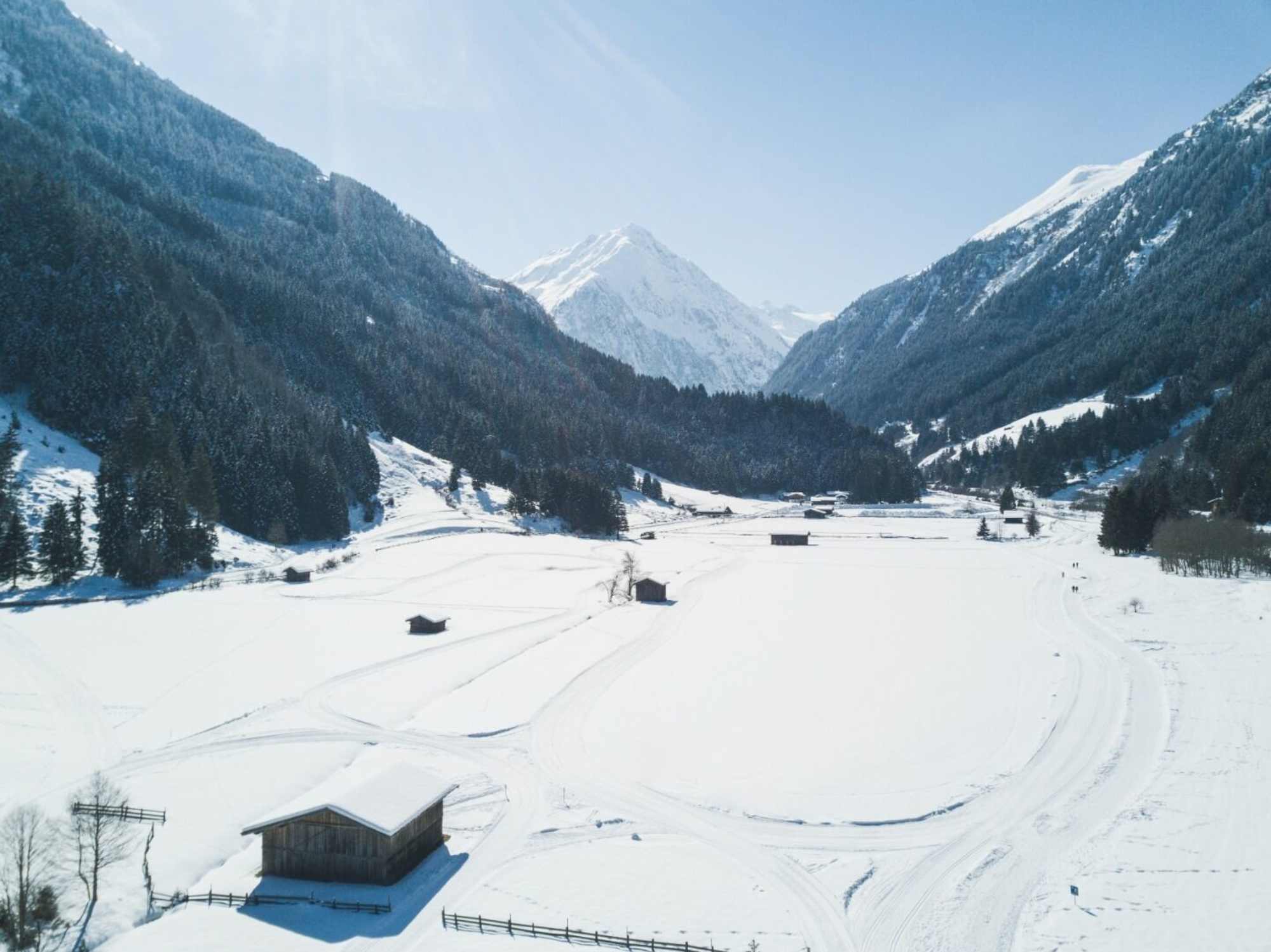 Die Schleife Falbeson im Stubaital