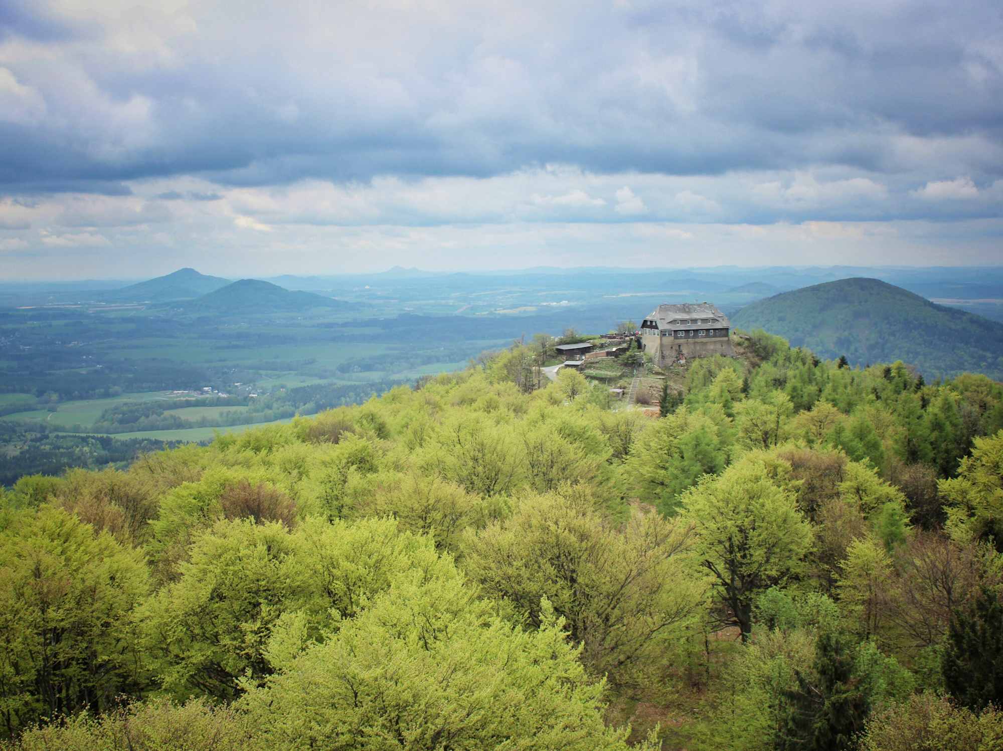 Hochwaldbaude bei Oybin im Zittauer Gebirge