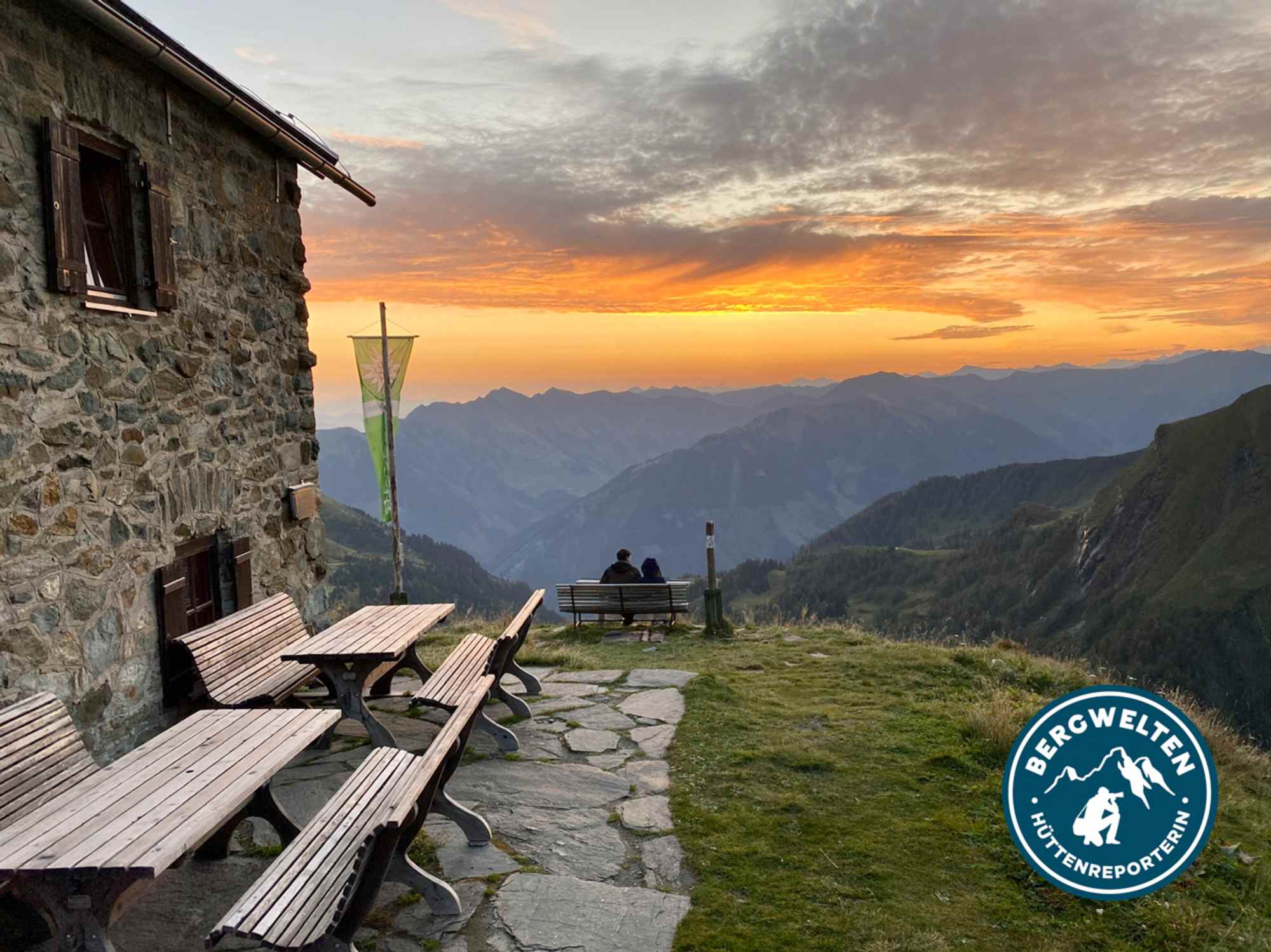 Stimmungsvoll – die Gleiwitzer Hütte im Nationalpark Hohe Tauern