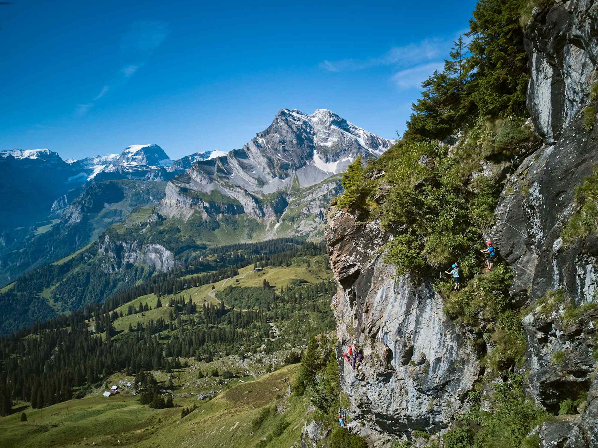 Einsteiger- und Kinderklettersteig Braunwald