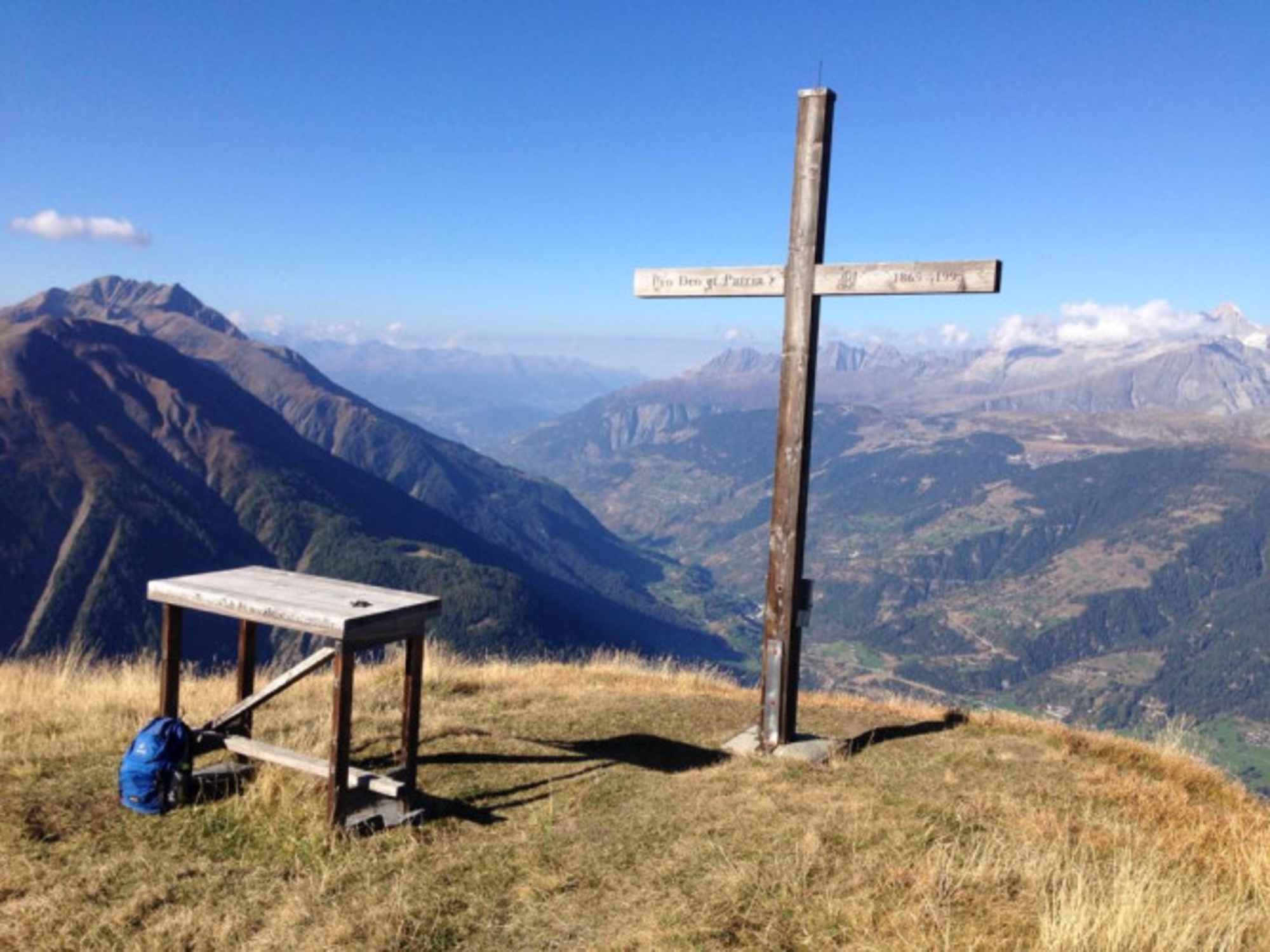 Gipfel mit toller Aussicht