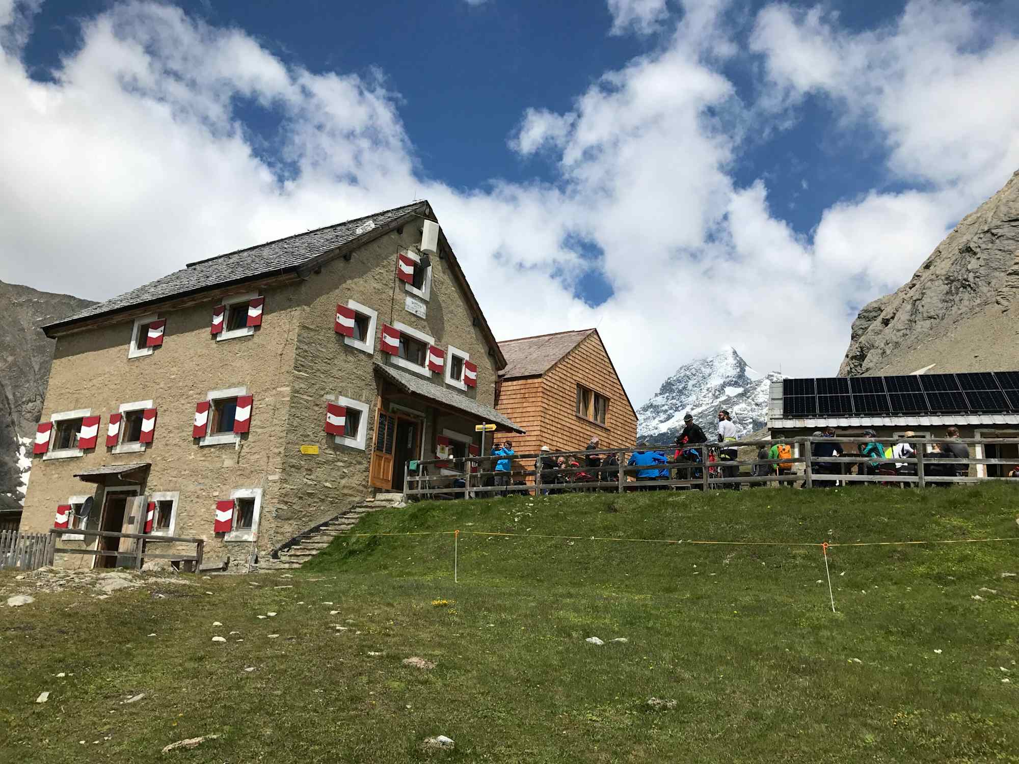 Heutige Salmhütte am Hasenpalfen