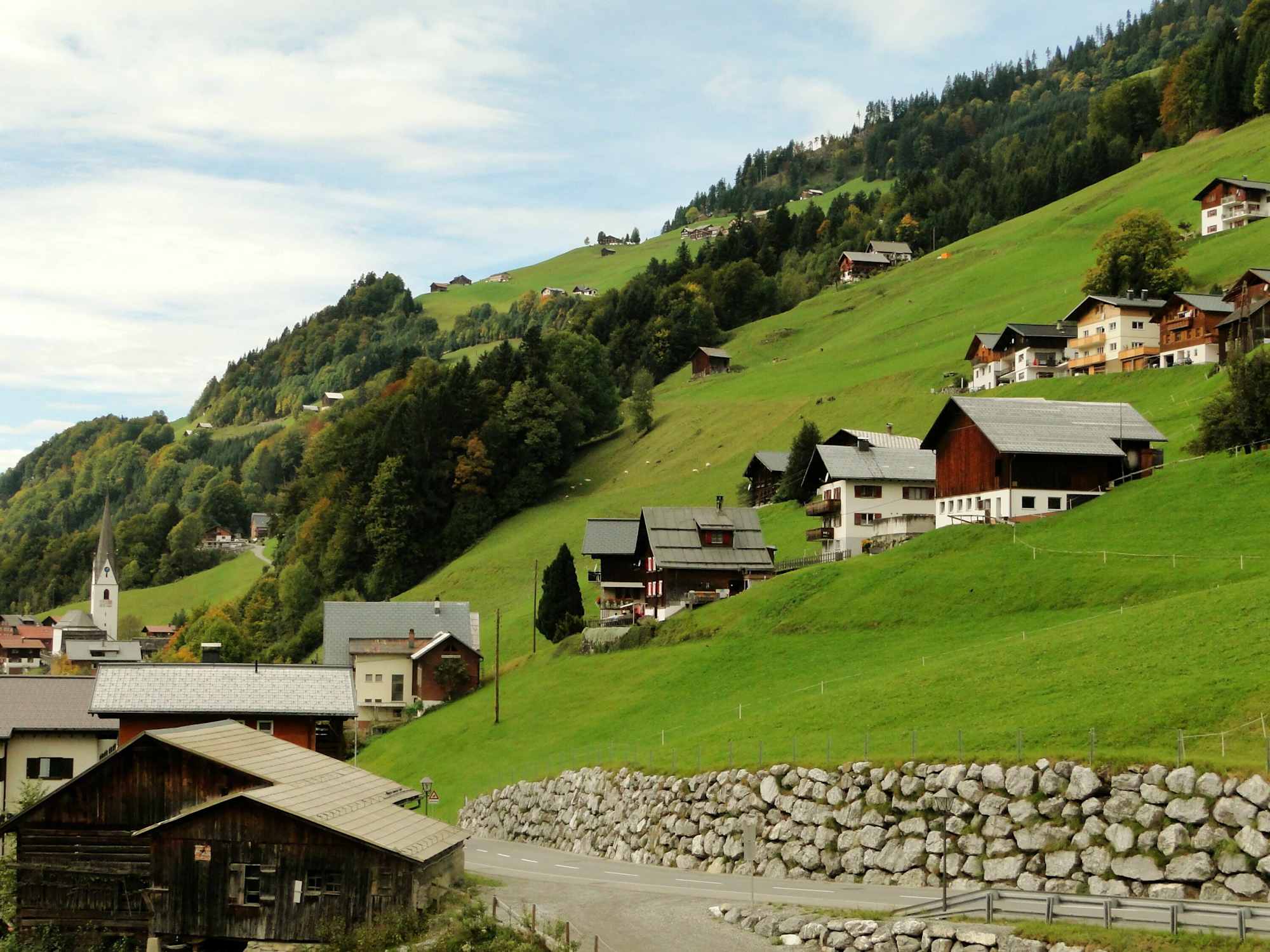 Sonntag im Großen Walsertal
