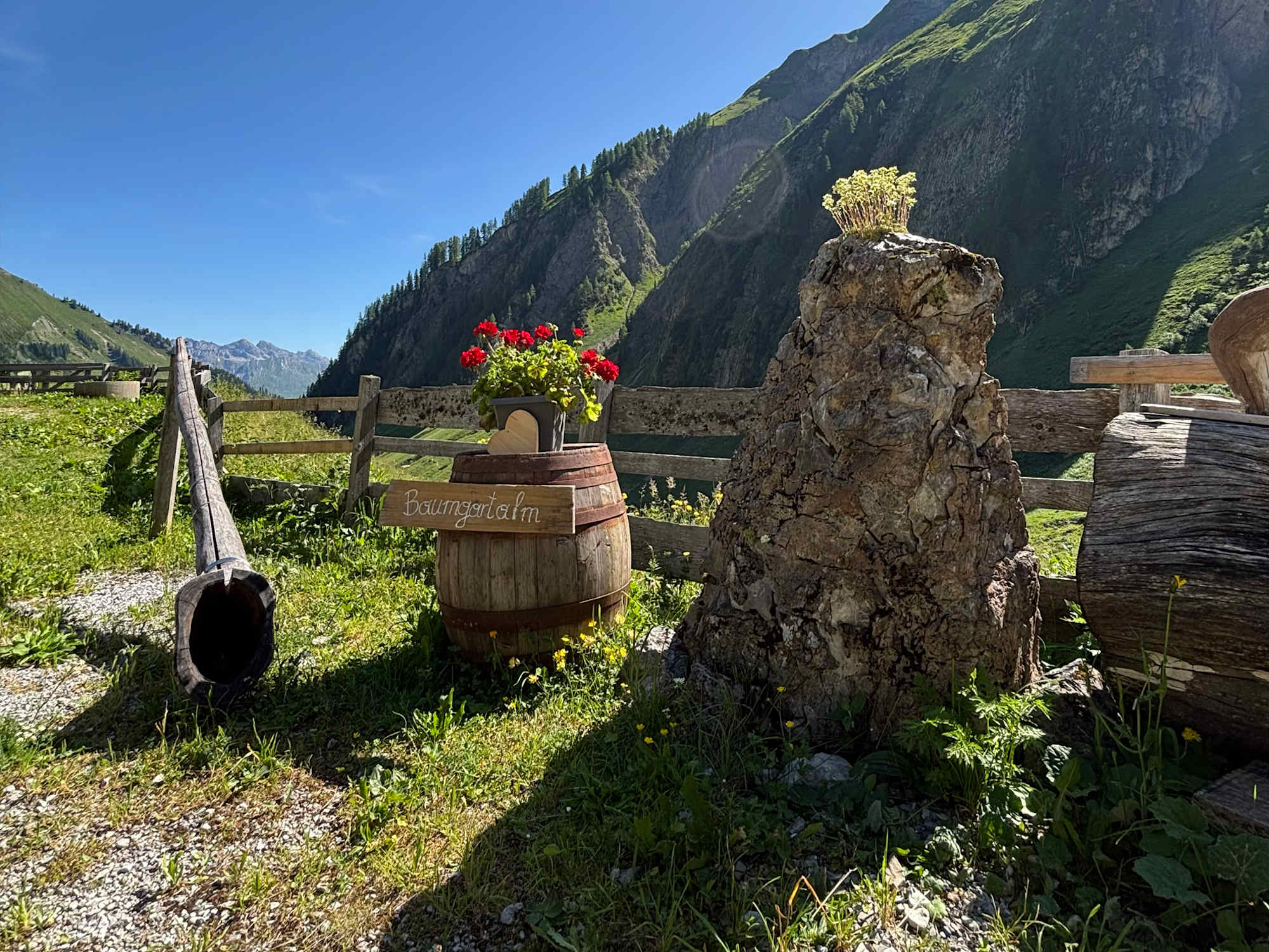 Mit viel Liebe zum Detail - auf der Baumgartalm in den Lechtaler Alpen