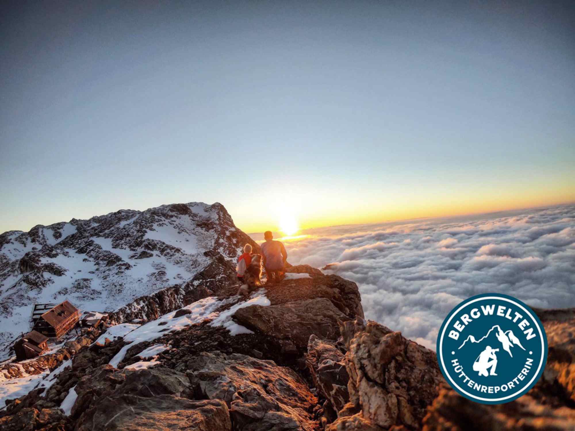 Stimmungsvoll – auf der Mannheimer Hütte